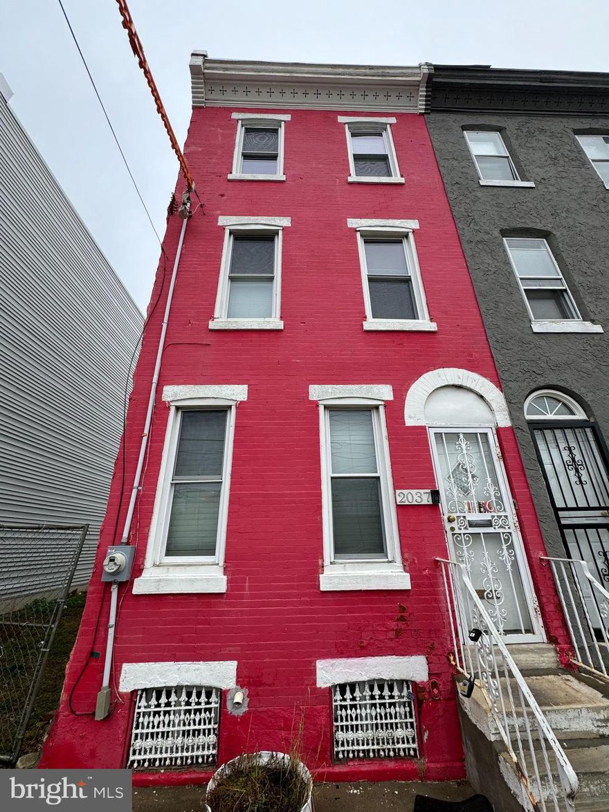 Investment Opportunity at 2037 N 9th St – Prime Location Near Temple University

Don’t miss this incredible opportunity to own a 4-bedroom, 2-bathroom home just steps from Temple University. This 3-story property boasts a sun-drenched living room with stunning original hardwood floors, adding warmth and character. The kitchen provides ample cabinet and counter space, ideal for preparing meals or hosting gatherings.

Step outside to a spacious private patio, perfect for entertaining or relaxing in your own outdoor oasis. The second and third floors offer three generously sized bedrooms, plus an additional room that can serve as an office or fourth bedroom, providing flexibility for tenants or future owners.

This property is a fantastic investment for those looking to capitalize on the high rental demand near Temple’s campus. Schedule your showing today and explore the potential of this well-located gem!