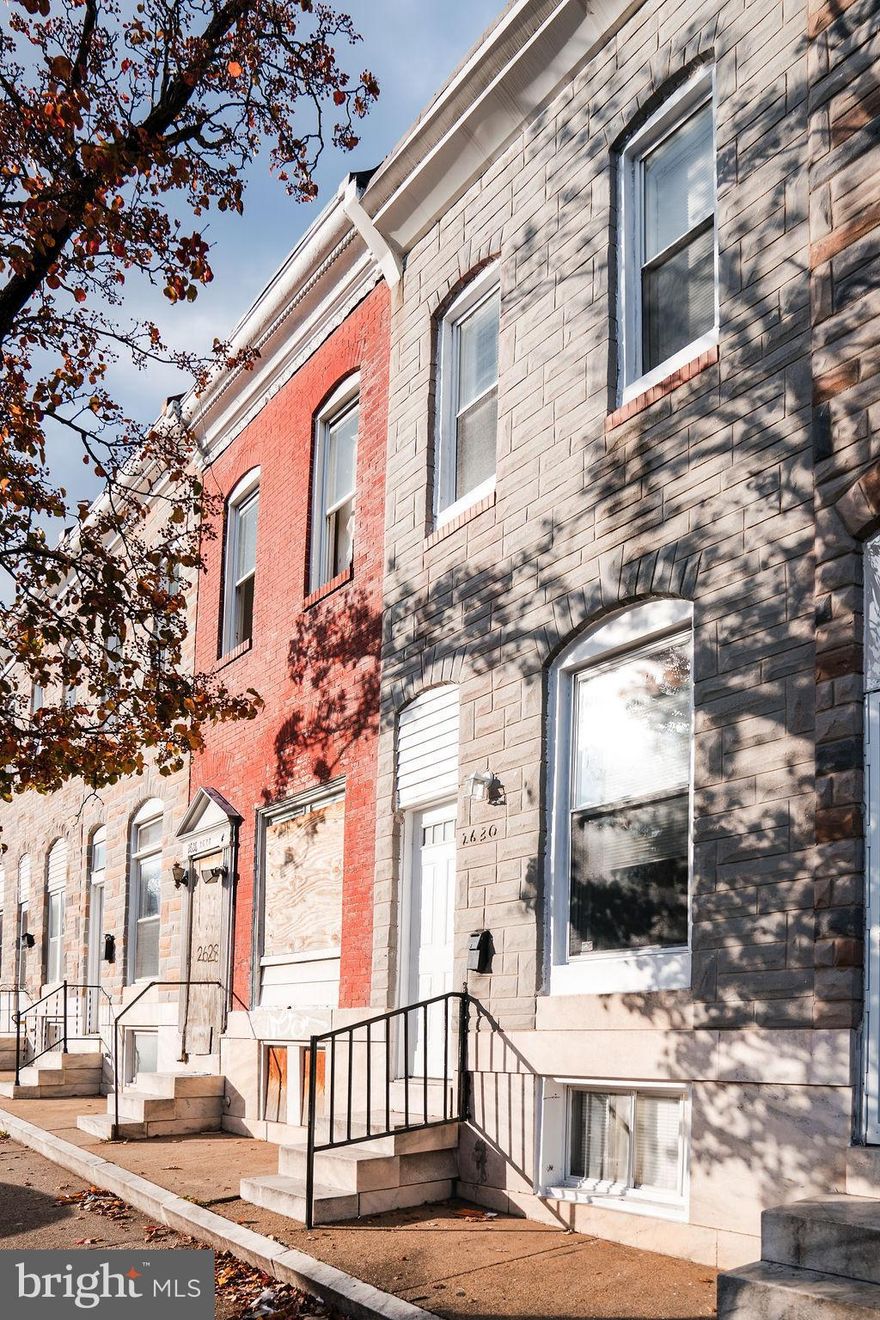 PARKING PAD! - Agent to accompany all showing agents.
It’s your chance to obtain a rehabbed Baltimore City Investment property with tenants already in place. There is a month-to-month lease; however, tenants can stay if you'd like. PARKING PAD! Large spacious row home in Baltimore City near Patterson Park and local transit to make traveling easy. Don't miss this amazing home with three good-sized bedrooms, lots of closet space, a walk-out balcony from the back bedroom, and one-and-half baths. No more looking for parking! You'll have your parking pad in the back to walk into your own home! The kitchen is updated with a gas stove, spacious refrigerator, and lots of counter space and cabinets. Notice the well-kept hardwood floors throughout. The half bath on the first floor means you don't have to run up or down the steps when you need a bathroom! The basement has its washer and dryer with lots of storage space and a convenient exit to the parking pad. The basement is large enough to make an additional bedroom in the basement if you choose to do so. Potential to earn income by renting the basement with an exit. This unique opportunity with so many amazing benefits!