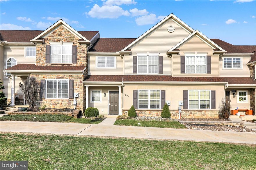 Welcome to 204 Silk Drive — a standout home in The Villas of West Reading that blends low-maintenance living with one of Berks County’s most walkable, energetic locations.

Freshly painted and completely move-in ready, the home has a bright, clean feel from the moment you step inside. A rare first-floor 4th bedroom adds serious flexibility, whether you need a home office, guest space, or the option for main-level living.

Out back, a private deck gives you the perfect spot to unwind, host friends, or enjoy a quiet morning before heading out.

And stepping out is exactly what makes this location special. Just moments from Penn Avenue, you’re right in the middle of one of the most vibrant, walkable stretches in the region—lined with great food, local spots, and a constant buzz of activity. Grab dinner or drinks at B2 Bistro + Bar, meet up at The Barley Mow, or spend an evening at Sly Fox Brewery & Pub—all just minutes from your front door.

You’re also within easy walking distance to Reading Hospital and Drexel University College of Medicine at Tower Health, making everyday convenience a major bonus.

A detached 2-car garage with overhead storage rounds out the property, offering plenty of room for parking, gear, and storage.

If you’re looking for a home that offers flexibility, convenience, and the ability to truly enjoy everything West Reading has to offer right outside your door, 204 Silk Drive delivers.