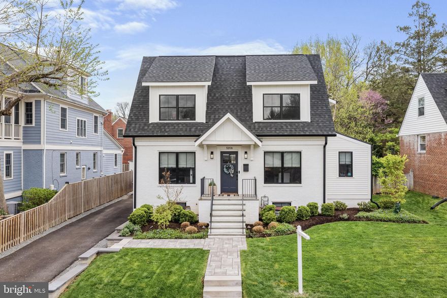 No expense spared in this incredible custom renovated Arlington Cape Cod! Designed by Moser Architects and Completed by TW Homes in December of 2020 with designer selected finishes and upgrades, you’ll find everything from a true Center Hall to white oak Hardwoods throughout in this one-of-a-kind Home. A sun-soaked open Floorplan is centered around a stunning chef’s Kitchen and open Family Room – the heart of this Home! The Kitchen boasts a massive center island, custom inset cabinetry, quartz countertops, SubZero 42” French Door Refrigerator (2024), Thermador Dual Fuel Professional 48” Range, Thermador Dishwasher, Sharp Microwave Drawer, farmhouse sink, island sink, a walk-in pantry and polished nickel fixtures + hardware. The Family Room features a coffered ceiling, gas fireplace with honed granite surround + shiplap detail, custom white oak mantel, storage cabinetry, and a 4-panel sliding glass door. For entertaining, the Dining Room is spacious with the modern bar easily accessible; including an under countertop wine fridge and decorative inset cabinets. A side Mudroom with custom built-ins, bench and shoe cubbies – the perfect drop zone - provides access to a second porch, multi-car driveway and a 1-car garage. The front office with custom built-ins and glass french doors and a den/toy room with a vaulted shiplap ceiling complete the Main Level. Upstairs you’ll find four light-filled Bedrooms, two full Baths and darling Laundry Room. The hall Bath features a barn door, dual sink vanities and behind the pocket door you’ll find a tub/shower combo and commode; all with adorable tile and light fixture selections. Spacious closets, large windows, hardwood floors and custom window treatments can be found throughout the home. The Owner’s Suite includes a spectacular spa-like Bathroom with an inset dual sink vanity, large glass shower, commode, and classic tile plus a huge walk-in closet with plenty of custom built-ins. The Bedroom which overlooks the backyard, provides plenty of sun-light, has a tray ceiling with shiplap detail and bedside designer light fixtures- truly relaxing! A Bedroom Level Laundry Room with cabinets, shelving, drying rack, and barn door completes the top floor. The Basement Level offers another Bedroom/Bathroom Suite, additional entertainment space as well as a workout area and storage. The Bedroom and Rec Room has luxury vinyl plank flooring and the Gym has quality rubber flooring to withstand your hardest workouts! When it’s time to head outdoors, enjoy the large rear Patio. Completed by Groff Landscape Design, the back paver patio provides a private green space to include mature landscaping, custom lighting, and easy access to the Kitchen/Family Room. All of this sits tucked inside a fully fenced-in yard which includes tons of flat, grassy space for play. Located in the sought-after Garden City neighborhood, you will find plenty of local dining and shopping options just blocks away. Don’t miss the opportunity to own this special home!
