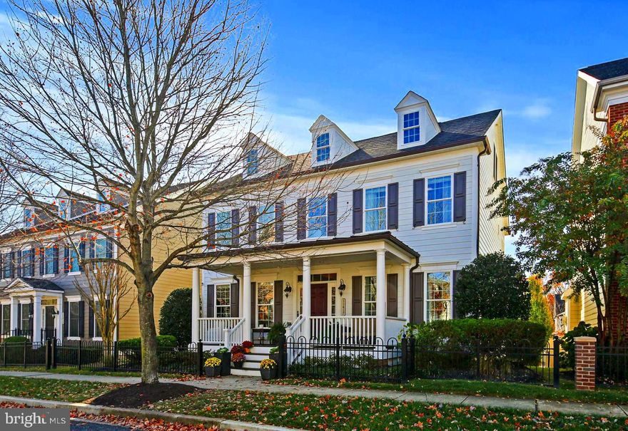 OPEN HOUSE CANCELLED- PROPERTY IS UNDER CONTRACT! This stunning home is a perfect blend of luxury, comfort, and modern design. Its thoughtfully crafted layout and carefully chosen finishes create an inviting space for both relaxation and productivity. From the welcoming front porch to the versatile main level and the expansive finished basement, every area of this home is designed to elevate everyday living. A few steps lead up to the porch, where there is plenty of room for a cozy seating area, making it an ideal spot for sitting with a morning coffee or greeting neighbors. Entering the home through the front door, you step into an expansive open-concept main level where the floor plan is designed to facilitate easy flow and maximum light. Gleaming hardwood floors throughout offer warmth and the great room is the heart of the home, offering both grandeur and comfort. The gourmet kitchen is a chef’s dream. With sleek, custom cabinetry, an oversized central island, and stainless-steel appliances, it combines form and function effortlessly.  The breakfast area overlooks the expansive rear yard with custom patio and fire pit. The butler's pantry offers ample storage while the smart layout offers plenty of prep space and an easy flow for cooking and entertaining. The custom finished dining room is a refined and sophisticated space that offers the perfect setting for both formal dining and casual entertaining. With its rich details, high-end finishes, luxurious furniture, and thoughtful lighting, the room exudes timeless elegance while maintaining an inviting and comfortable atmosphere. The main level office is a beautifully designed space that blends functionality, comfort, and style. The staircase, with its polished wooden banister leads to the upper level, where the home's bedrooms and bathrooms are located. The owner’s suite is a serene retreat, featuring a spacious layout with two large walk-in closets, and an en-suite bathroom that feels like a private spa. The standout features of this home are the beautifully remodeled bathrooms. Every detail has been meticulously crafted, combining high-end finishes, innovative design elements, and functional layouts to create a spa-like atmosphere that feels both serene and sophisticated in each and every bath. Three additional bedrooms upstairs are equally spacious and well-appointed, each with generous closet space and access to a beautifully remodeled full bathroom. A dedicated laundry room is conveniently located on this level as well. Continue to the third level to find a custom desk and storage area in the hallway that transforms a transitional space into a highly functional and stylish home office or study nook. It seamlessly integrates modern storage solutions with a clean, minimalist design, ensuring that the area remains organized and efficient while maintaining the aesthetic integrity of the home. An additional bedroom, full bath and playroom finish off this level. The finished basement adds a significant amount of versatile living space, making it an exceptional feature of this home. It’s designed to maximize both comfort and function. This area has ample space for a sectional sofa, a play area and additional seating, creating a cozy, multi-purpose space. On one side of the basement is a spacious guest bedroom, providing both privacy and comfort. With an egress window that brings in natural light, the bedroom feels open and airy.  The other side of the basement is home to a fully-equipped custom home gym.  A full bathroom that mirrors the style and finishes found on the upper level and a den complete this level. This home seamlessly blends comfort and luxury with a practical, well-designed layout that caters to a modern lifestyle. All of this in the highly sought after community of Maple Lawn, a community like no other!