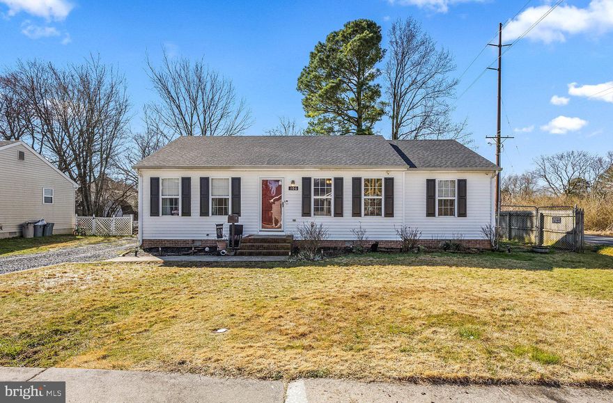 Look no further to find your 3bed 2 bath home within the famous "Delmar School District".  This corner lot property is perfectly situated on the edge of town limits.  Fenced in rear yard for privacy (children's play equipment included).  Detached garage which was partially converted.  Rear deck for entertaining and open field views to the west! Newer HVAC, New roof and other updated features.  Minutes from great dining, shopping and entertainment.  Ready to become a Wildcat?  Let's go...