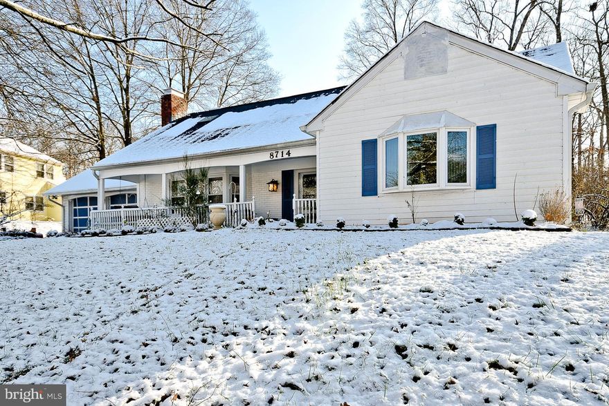 This spacious, updated Cape Cod shows well and is located on a quiet tree lined street in the sought after community of Montpelier.  Home boasts gleaming hardwood floors, 5 large bedrooms and 3 full baths. Enjoy the light filled Eat-in kitchen with SS appliances and family room that opens to a private back yard and more! Great location and easy access to Route 1 and Route 295.