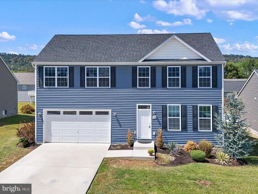 JUST REDUCED $20,000 MAKING IT AN EVEN BETTER VALUE!!   This beautiful two-story Colonial offers 2,064 sq. ft. of living space in the desirable Red Hill community. Featuring 4 bedrooms, 2.5 baths, and a 2-car garage, this home is designed for both comfort and convenience.

Enjoy the spacious family room (20x16) that opens to the fully equipped kitchen and breakfast area—perfect for gatherings. The kitchen boasts stainless steel appliances, granite countertops, a large pantry with ample shelving, and a walk-in laundry area. Nine-foot ceilings on the main level add to the open feel.

Upstairs, the impressive primary suite (19x17) is filled with natural light from six windows and includes a walk-in closet and private bath. Secondary bedrooms are generously sized to accommodate a variety of needs.

Outside, relax or entertain on the large rear deck. With its functional layout and thoughtful details, this home is move-in ready and waiting for you!