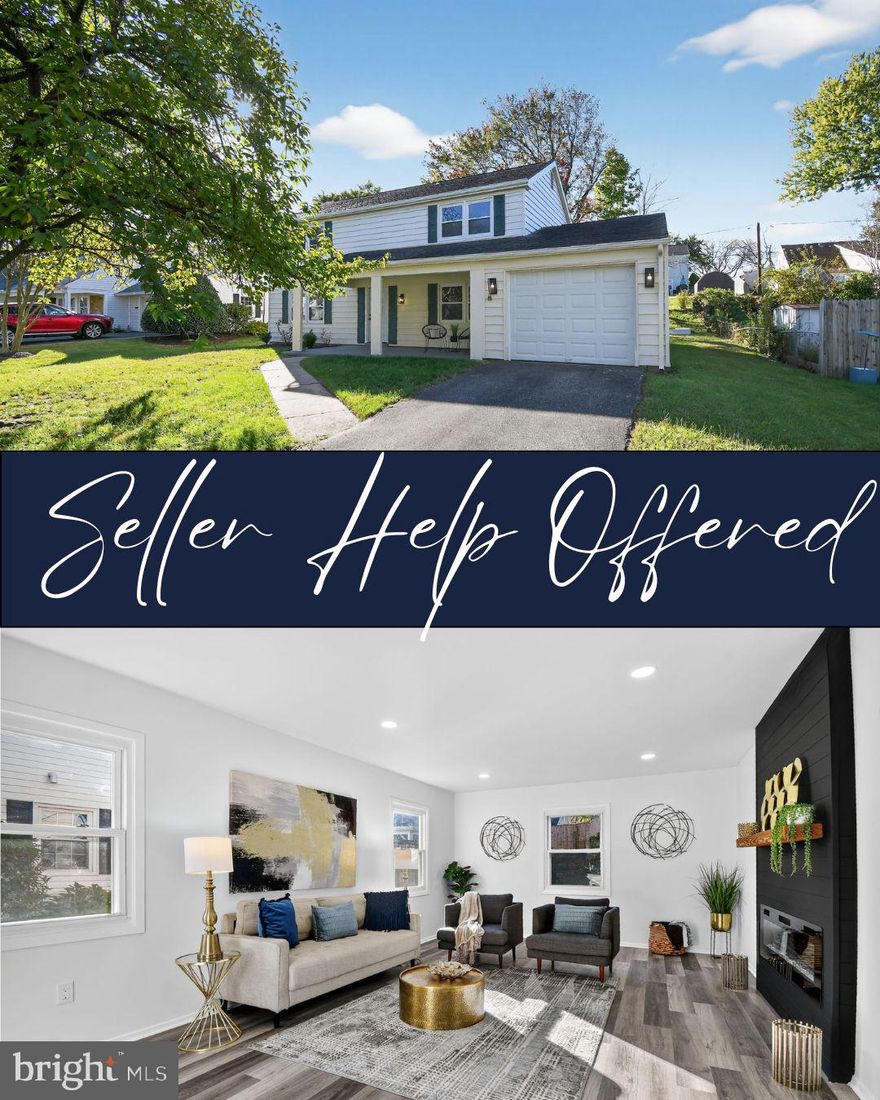 Welcome to 2804 Spindle Lane, a beautifully updated Colonial home in the heart of Bowie, ready for you to move right in!

This 3-bedroom, 2.5-bathroom residence offers a warm, inviting atmosphere with brand-new flooring and a thoughtful, open layout designed for easy living. The freshly updated kitchen is the heart of the home, featuring new appliances and sleek black hardware—perfect for cooking and connection.

Enjoy a quiet moment on the charming front porch or step out back to the spacious rear porch, which offers just enough room for a lovely seating area to relax and entertain. The large yard provides endless potential for outdoor fun.

With a convenient 1-car garage and a fantastic location near parks and commuter routes, this house blends modern style with everyday practicality. All the hard work has been done; it’s time to make this gem your own!