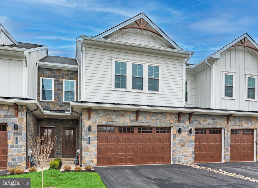 Model Home Now Available at Preserve at Maple Glen!
Step into luxury with this beautifully appointed Cade model home on Lot 5, now ready for immediate move-in. Built by Sal Paone Builder, this designer showcase is loaded with high-end upgrades and thoughtfully curated finishes throughout.
From the moment you enter, you’ll appreciate the  9’ ceilings, wood flooring, and sun-filled open layout. The great room offers a clean, modern feel with a linear gas fireplace and custom accent wall, while the private first-floor study with upgraded glass doors creates the perfect work-from-home space.
The gourmet kitchen is a true highlight—featuring custom cabinetry, Cristallo countertops, a waterfall island, slab backsplash,  and a suite of upgraded appliances.    A stylish butler’s area adds both function and convenience for entertaining.
Upstairs, the owner’s suite offers a cathedral ceiling, custom closet system, and a spa-inspired bath with designer tile, frameless glass shower, and dual showerheads. Two additional bedrooms, a well-appointed hall bath, and upper-level laundry complete the second floor.
Enjoy outdoor living on the spacious  deck, along with numerous upgrades including enhanced trim and millwork, 7’8” interior doors, extensive recessed lighting, and a zoned HVAC system for year-round comfort .
Preserve at Maple Glen is located in a peaceful setting just minutes from shopping, dining, Route 309, and the PA Turnpike, this is a rare opportunity to own a fully upgraded model home without the wait.