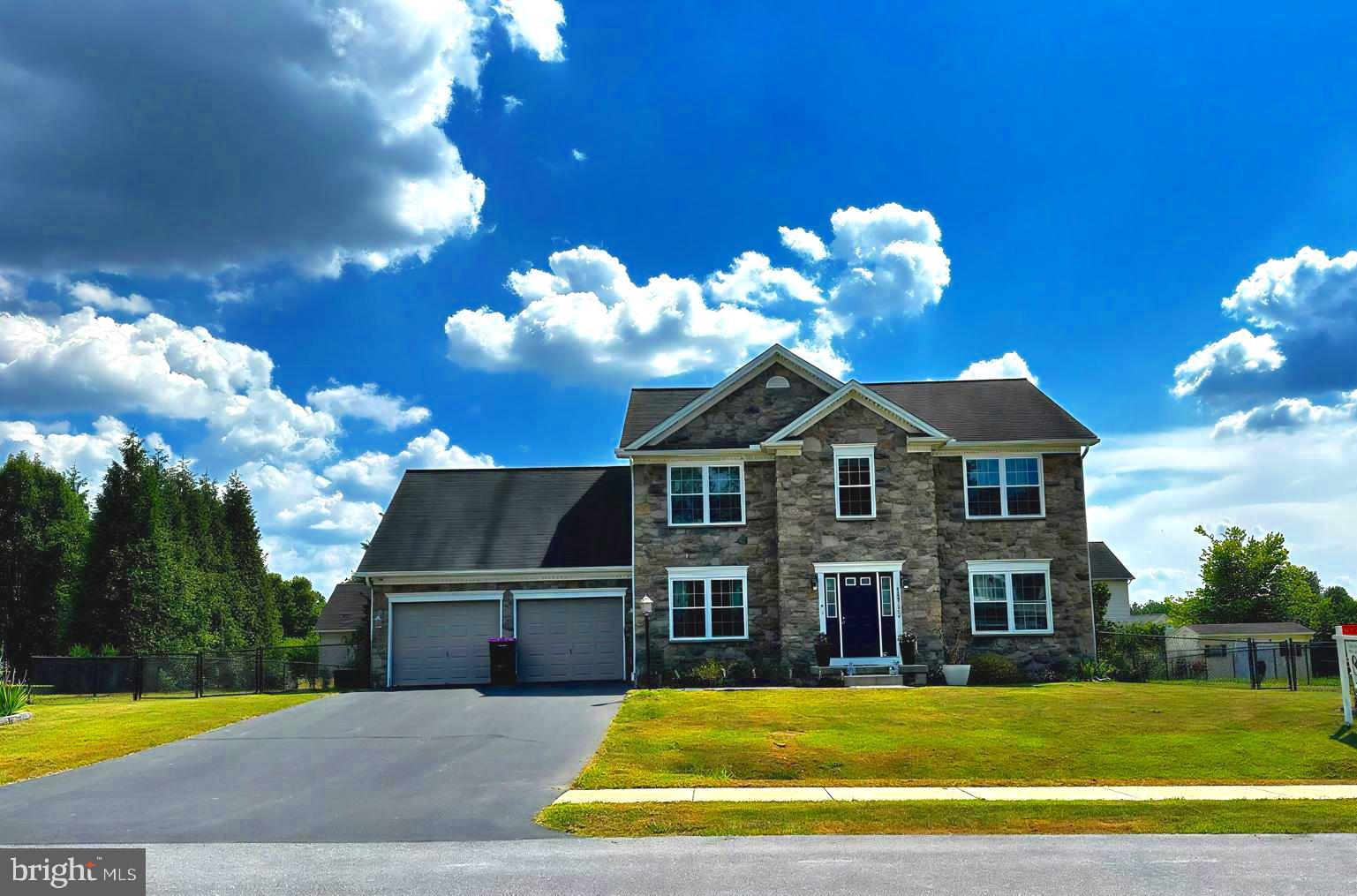 Welcome Home! This spacious and move-in-ready 4-bedroom, 2.5-bath colonial is perfect for the whole family. The main level features a bright eat-in kitchen with hardwood floors, a center island, and space for a table. There’s also a formal dining room, a cozy family room with hardwood floors, a gas fireplace, and a living room that's been converted into a versatile office.
Upstairs, you’ll find 4 bedrooms, 2 full baths, and a convenient laundry area. The large primary suite features a walk-in closet and a private bathroom with a jetted tub and a separate shower.
The fully fenced backyard is a true retreat—enjoy the 24 round pool, patio, and a storage shed with electricity. Natural greenery adds privacy, and there’s extra storage. Located near I-81 and close to the PA/MD line, this home offers comfort, convenience, and fun for everyone!