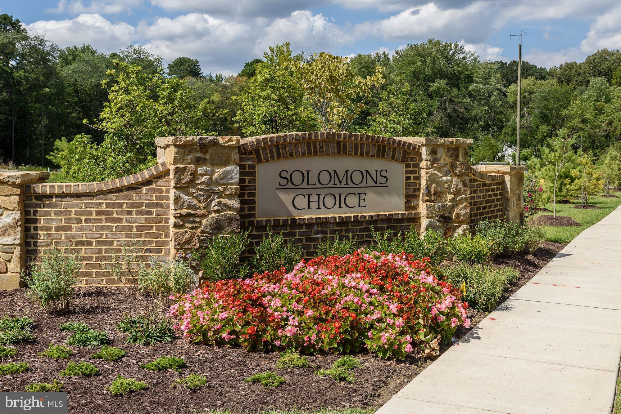 SOLOMONS CHOICE - Residential