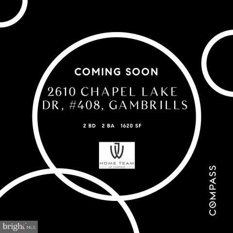 2610 CHAPEL LAKE DRIVE 408 GAMBRILLS MD 21054