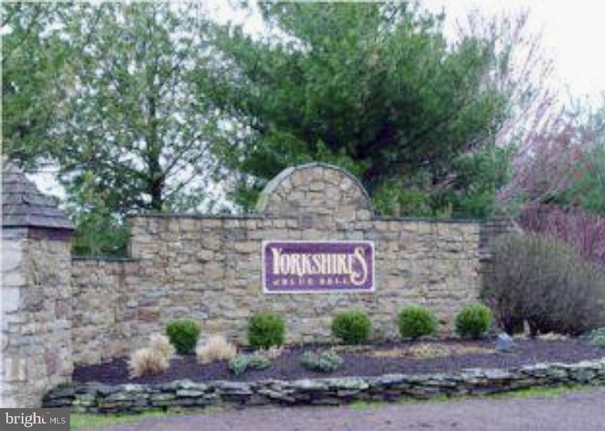 Elegant 3-Bedroom End Unit Townhome with First-Floor Master Suite in The Yorkshires of Blue Bell

Located in the highly sought-after community of The Yorkshires, this beautifully maintained 3-bedroom, 2.5-bath end-unit townhome offers exceptional upgrades, modern updates, and timeless charm. As a former model home, it showcases high-end finishes and thoughtful design throughout.

Step inside to stunning marble and hardwood flooring, classic wainscoting, and a formal dining room with a tray ceiling. The vaulted-ceiling great room features a cozy gas fireplace and walks out to a private deck, creating the perfect indoor-outdoor living experience.

The spacious first-floor primary suite includes a private office loft, ideal for working from home or enjoying a quiet retreat. The gourmet kitchen is a chef’s dream, boasting glass-front cabinetry, granite countertops, stainless steel appliances, and stylish design details.

Upstairs, you'll find two additional bedrooms, a full bath, and an open loft area perfect for a den, office, or hobby space. The unfinished walk-out lower level offers ample potential and already includes a second gas fireplace and sliding doors leading to a patio.

Recent Updates Include:

New windows

New HVAC system

Newer roof (10 years old)

Two-car garage

This move-in-ready home combines luxury and practicality in one of the area’s most desirable neighborhoods. Don’t miss the opportunity to make it yours!