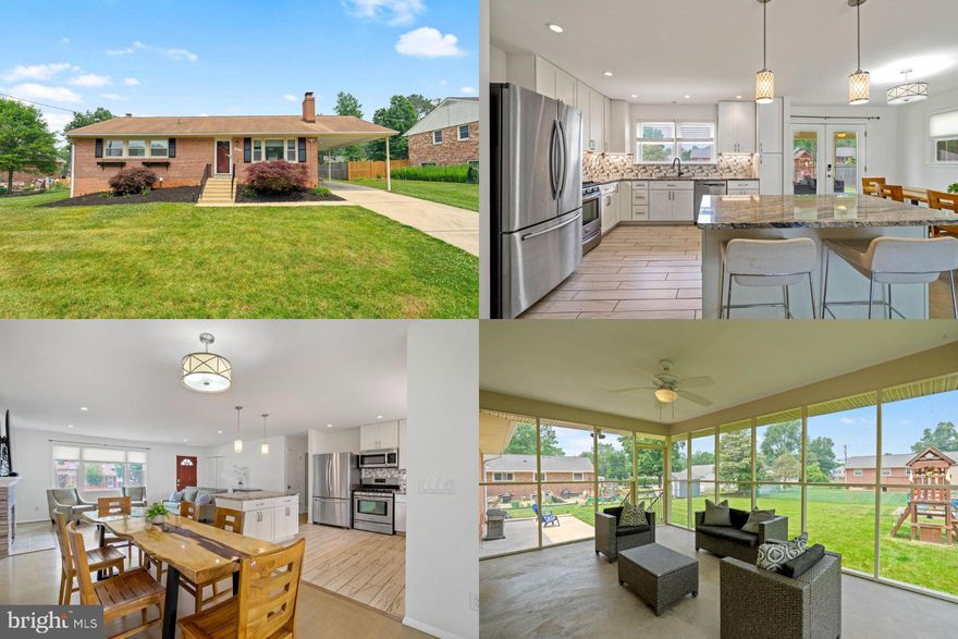 Welcome to Country Club Manor, this is an established family friendly neighborhood with walking trails, REC pool, tennis courts and a Country Club nearby. NO HOA! This updated home offers 4 spacious bedrooms, 3 full bathrooms. A wonderful open concept kitchen, dining room, and living room area with a cozy fireplace to keep your family close. The lower level has a full bath and bedroom for guests or an office, the family room is perfect for recreation, there is extra space for a gym or additional play area for the kids. Enjoy the outdoors in your screened-in porch or the spacious backyard that is fully fenced. This home is centrally located to highways (I66 & RT 28), commuter routes, shopping, entertainment, dining and much more. Don't miss this great opportunity! 
 
Recent upgrades include new kitchen cabinets, stainless steel appliances, granite countertops. Please review ShowingTime request instructions.  Accepting Back up Offers