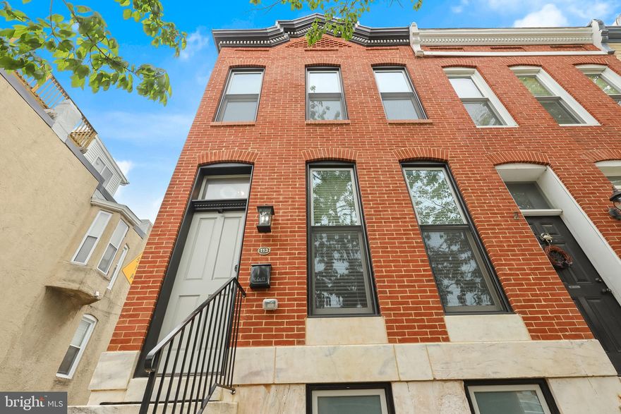 Welcome to 113 W. Ostend Street! This gorgeous home has over seven years left on the CHAP tax credit, saving you over $45,000! That's about $6,500 per year or $540 per month saved on taxes! With four bedrooms, three full bathrooms, parking pad, tiered rooftop deck, and beautiful finishes, this home is sure to wow you! It has the perfect combination of modern and charm, with its original fireplace, banisters, entryway tile, gold accents, tall ceilings, and more. There are two bedrooms and two full bathrooms upstairs, and two more true bedrooms and one full bathroom downstairs. Everything was just renovated in 2019, so this home is move-in ready! Schedule your tour today so you don't miss out!