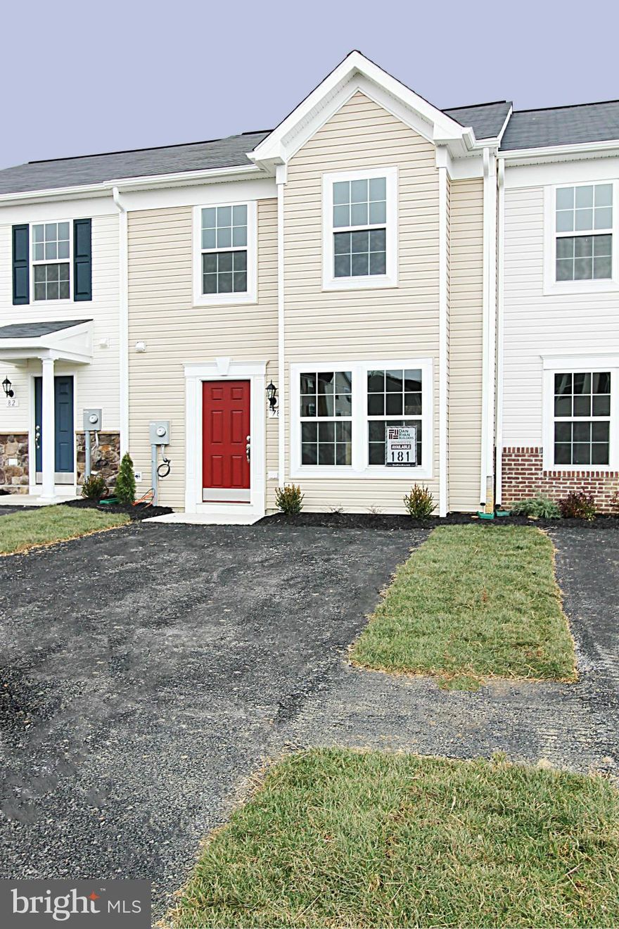 BUY NOW IN 2016 GET THOUSAND IN FREE OPTIONS & UP TO $6000 CLOSING COSTS with preferred lender! Dan Ryan Builders Manor Park Madison Townhomes Immediate delivery! Affordable living, efficiency and more! Upgraded island kitchen. Whirlpool and Lennox sound good! Nice Owners Suite, walk-in closet, dual vanity bath. Storage shed. Right where you want to be near shopping, services, recreation & I-81!