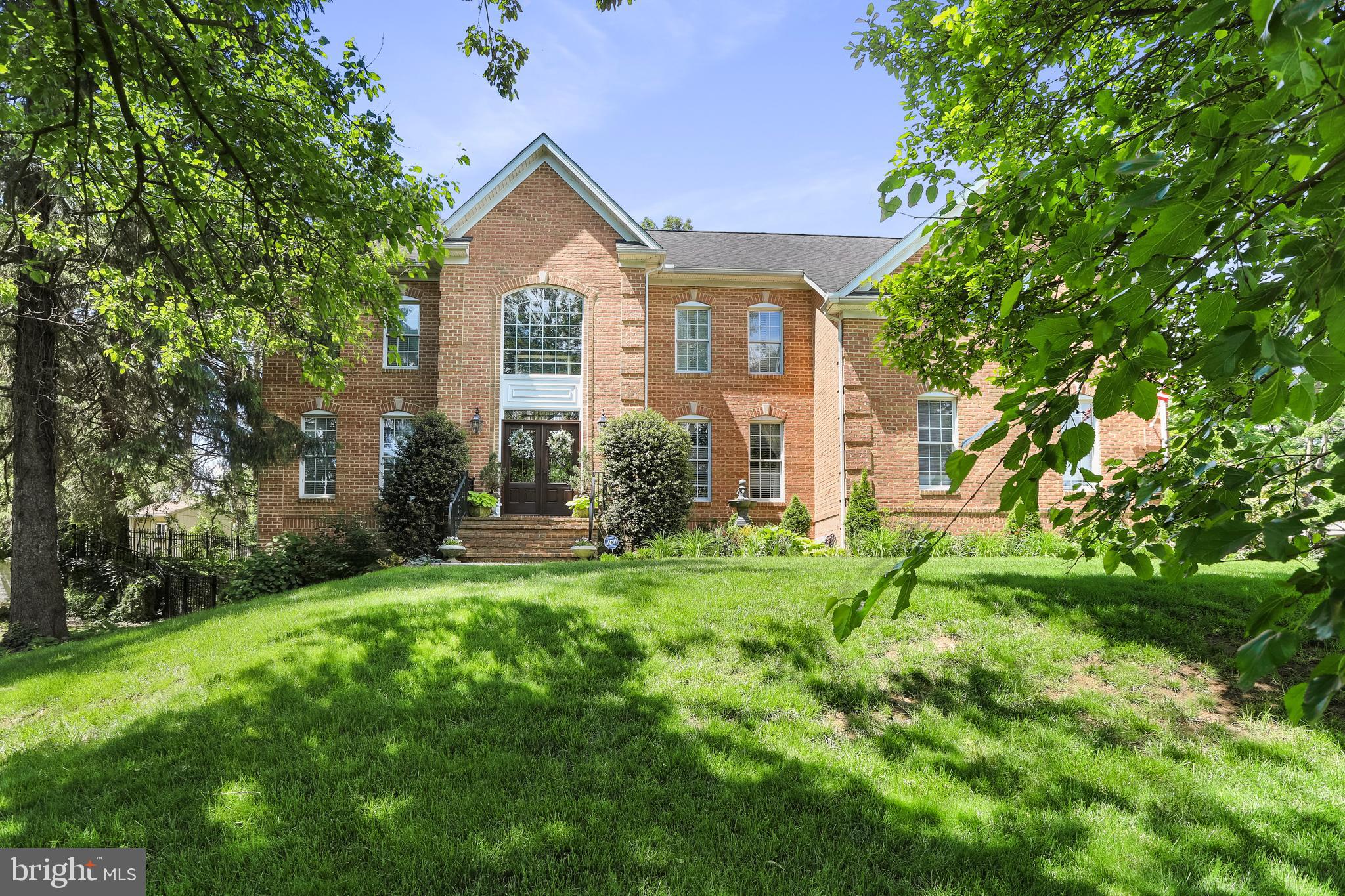 Beautiful Custom Built All Brick Colonial with 3 Finished Levels Located in Sought After Fountainhead Subdivision and Situated on Just Over a Half an Acre of Property. The 2 Story Foyer is Filled with Natural Light and Opens to the Dining, Formal Living Room and Leads to the 2 Story Great Room Just off of the Stunning Kitchen with Island. The Main Level Also Offers a Full Bath and Spacious Office with French Doors. The 2nd Story Offers a Huge Primary Suite with Sitting Area, Dual Walk-in Closets, Double Vanities, Soaking Tub and Walk-In Shower. Also on the Second Story are 3 Additional Bedrooms ( 1 with an EnSuite ) and Two Full Baths. The Spacious Lower Level Offers an Exercise Room or Media Room with Plenty Of Storage Space, Recreation Room that Walks Out to the Side Yard Offering Large Closet with space for an Extra Fridge and Freezer with Water Hook up. Large Family Room with a Wet Bar, Small Drink Fridge and Wine Chiller. The Exterior of the Home Has Gorgeous Landscaping, Hardscaping and a Fully Fenced Rear Yard.
