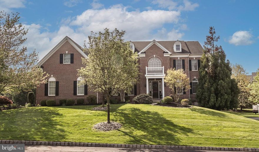 Introducing this beautiful 5202 sq. ft. Toll Bros Henley model with Naples Sunroom in exclusive
Rivercrest Masters golf course community. The large premium level lot has a private park-like setting,
professionally landscaped with mature trees. This spacious 4-bedroom, 4.5-bath sophisticated home
offers homeowner community clubhouse with gym, pool &  extensive walking trails adjacent to
Rivercrest Golf Course and Schuylkill River Trail in AWARD WINNING SPRING-FORD SD. With impeccable modern and efficient craftmanship &contemporary professional decor, this luxurious Move-In Ready home has over $500K+ of magnificent features and upgrades meticulously cared for by owners. Enter the dramatic 2-Story foyer showcasing stunning double hardwood staircases with custom stair runners, crystal chandeliers, upgraded 3.25 in .hardwood floors and 10 ft. ceilings throughout the entire 1st floor. Large living and dining rooms flank the open staircase, perfect for reading and entertaining, dining room accommodating 12+. Enter the soaring 2-Story Family Room with floor to ceiling windows, gorgeous hand carved Italian marble Louis XIV gas fireplace and enjoy real-life theater & stadium experience with 65” LG OLEDTV & 5 Speaker Surround Sound Subwoofer. Beyond is sizable 1st floor Home Office w/electric fireplace, elegant  Powder Room and Privacy Staircase to 2nd floor. Expansive Upgraded Gourmet Kitchen and Breakfast area features stainless appliances, 42 in. cabinets w/lighting and granite countertops, large walk-in pantry, gas range w/burner & grill, 2 Islands seating 7. Recessed lighting, pendants & chandelier adorn this frequented living space. Relax & enjoy the view in the 11 ft. ceiling year-round Sunroom with stone gas fireplace. Sunroom & Breakfast areas have French doors access to the 2-tier TREX composite deck with gas line & Weber grill, gated lock entrance & steps leading to yard & landscape lighting to showcase. Off the kitchen, a large Mud Room accessing the 3-Car Side Entrance Garage PLUS Laundry Room with Exterior Door to Bluestone patio & driveway complete the 1st level of this exceptional home. Upstairs 9 ft. ceilings lead to lush upgraded Owners Suite with private den, stone electric fireplace & wall TV, stunning tiled main bath with jetted tub, elongated seamless door shower, 2 vanities, 2 water closets & 2 huge walk-in closets. Additionally, 3 generous ensuite bedrooms with walk-in & large closets complete the 2 nd floor. The 3000 Sq Ft Daylight Basement w/double door walk-up exit is insulated & unfinished, ready to make your own. Exterior boasts brick, siding & Anderson
premium windows. 2018 - Exterior professionally replaced-new window flashing, siding, shutters,
chimneys exterior, front porch portico & columns, sunroom and breakfast area glass doors, exterior
paint. Extensive trim throughout - wainscotting, crown molding, custom paint, Hunter Douglas custom
blinds & shades, custom draperies most windows. 2018 – Entire house interior professionally painted
and refreshed. Extensive Electrical Upgrades & Recessed Lighting- Outdoor flood, sensor and landscape
lights, Ceiling fans, Holiday window lighting system w/brass candles, 2-floor Audio System, 44 high hats
w/9 switches allow much light in addition to 55 windows & doors. Home has Energy Reduction
Improvements-Replaced ALL 3 Units High-Efficient 3-Zone HVAC in 2023 with transferable warranty;
Attic Improvements-steps for access, fan w/adjustable thermostat, additional Blown-In Insulation & Blanket; 3M tinted windows. The property features Humidifier and Electronic Air Cleaner, 75-gal hot
water heater, underground irrigation system & electric dog fence, motor chandelier lift, house alarm
system.  Minutes to 422 and major roadways, Providence Town Center, Downtown Phoenixville, fabulous restaurants & shopping, boat launch & recreation areas. Walk to Picnic areas, Upper Providence Park & Playground. 10 min from KofP, convenient to CC Phila, PHL Airport/Train, Paoli Amtrak.