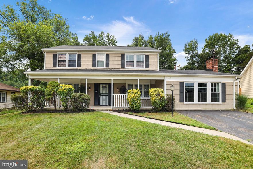 Sellers are giving some updates credit.    Come and make this your home!!!!    Look no further!  You've found your beautiful Colonial with upgrades. Upgraded family room and kitchen with a large eat-in breakfast area that leads to a large sunroom (or playroom) with an attached bonus room.
 Off of the formal dining room is your oversized family room with a fireplace.  Four good sized bedrooms w/2 full and 1 half bath. Hardwood floors on the lower and upper levels.  Large fenced in back yard w/shed.  Walking distance to Bowie Town Center and minutes from all major highways that lead to Annapolis, Baltimore or D.C. This one will not be available for long!