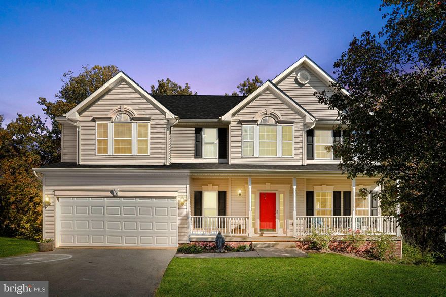 Beautiful colonial home backs to trees on a cul-de-sac street.  Hardwood floors, corian counter tops, gas fireplace, finished basement, morning room, large deck with stairs, just scratches the surface of all this wonderful home has to offer.  Located in sought after Locust Hill golf community in Charles Town, West Virginia - great commuter location with a country feel.  Close to shopping and restaurants.  Easy commute to Maryland or Loudoun County Virginia.