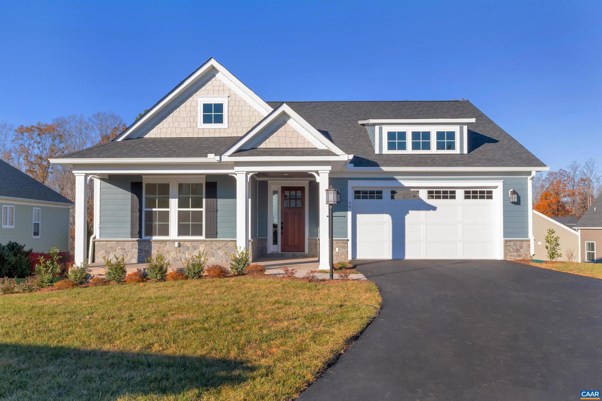 The Birch floor plan in Spring Creek was designed to let you live to the fullest across all life stages. This one-level home features an open kitchen, family room and dining area with the primary suite just off the living area. An additional 2 bedrooms, full bathroom and laundry room complete the home. Built with high-end included features, plus access to our expansive design studio so you can make your home your own. All photos are of a previously-built home of the same floor plan and may show upgraded features. Pricing varies by elevation and lot premiums may apply. Available with basement foundation. Build timeframe is 7-8 months depending on the homesite. We have a model home in the neighborhood of a different floorplan that is open daily. Contact us to schedule a tour!,Painted Cabinets,Fireplace in Family Room