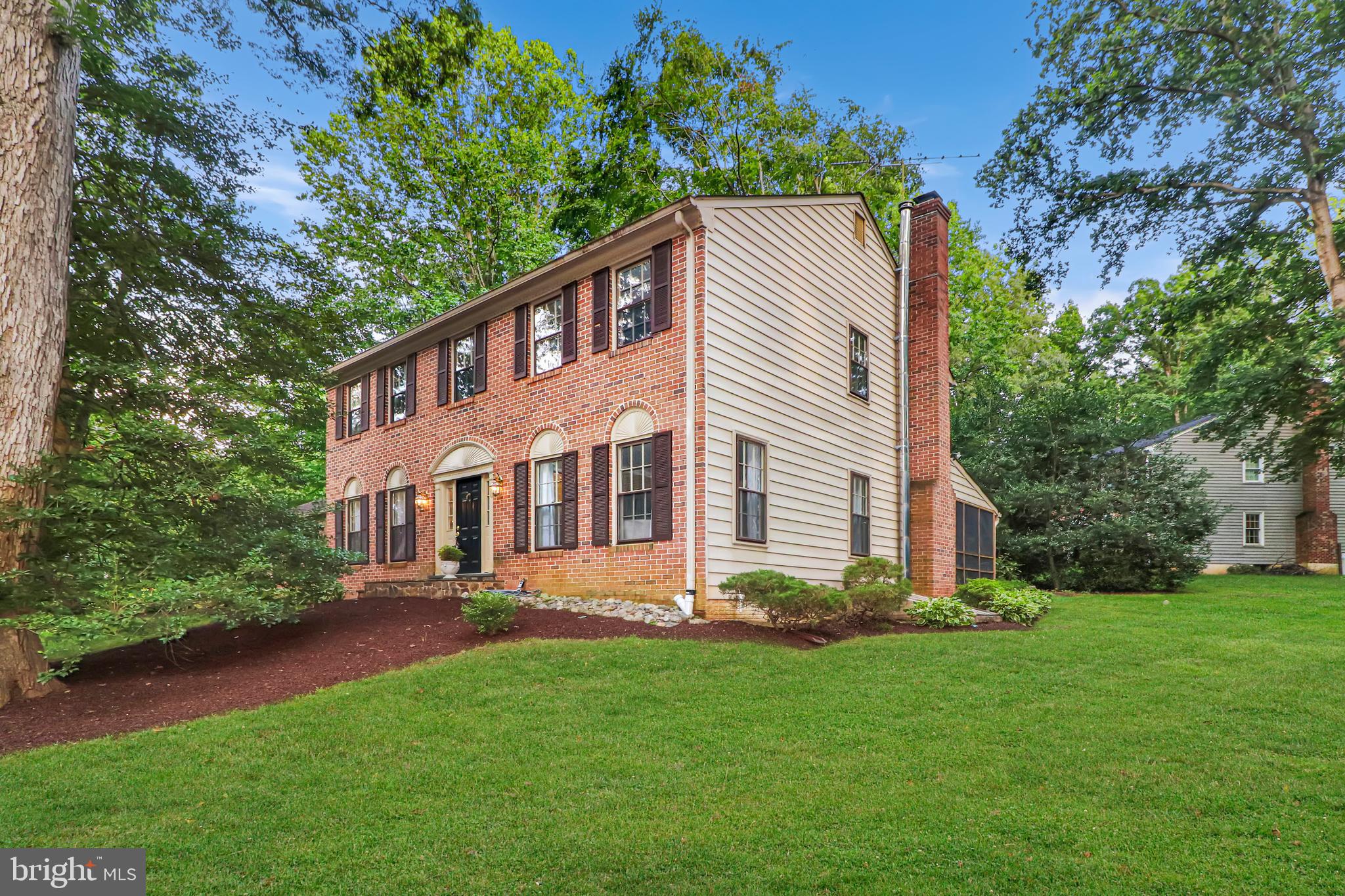 *PRICE IMPROVEMENT!* Make this Stunning Colonial Yours! Serenely nestled in the sought-after Ardmore Woods community, this beautifully maintained 4-bedroom, 2.5-bath colonial offers nearly 2,900 square feet of bright and spacious living. With the professionally landscaped, private lot, this home is a perfect blend of comfort, and functionality. *The sideways orientation creates a serene, secluded setting for the spacious screened-in back porch—perfect for relaxing or entertaining without the view of neighboring homes!!*
The sun-drenched main level welcomes you with hardwood floors, a generous living room, and a formal dining room ideal for entertaining with a butler’s pantry on the way to the gourmet kitchen. The renovated kitchen boasts granite countertops, stainless steel appliances, double wall ovens, gas cooking, pantry and a charming bay window eat-in area with serene yard views. Adjacent to the kitchen is a cozy family room featuring built-in bookshelves, a wood burning fireplace, and French doors that open to a private, screened-in porch—an ideal spot for privately relaxation or entertaining.
Upstairs, you'll find four spacious bedrooms, including a luxurious primary suite with a sitting room, walk-in closet, and a renovated en-suite bathroom. Three other generously sized bright bedrooms share a remodeled full hall bath.
The finished lower level adds even more livable space with a large freshly painted recreation room, wood stove, and walk-up access to the lush tree lined backyard. HVAC and Hot water heater are withing one year old!
Ideally located just minutes from major commuter routes, major parks, and anything your heart desires around Northern Virginia! Don’t miss your chance to call this home yours!