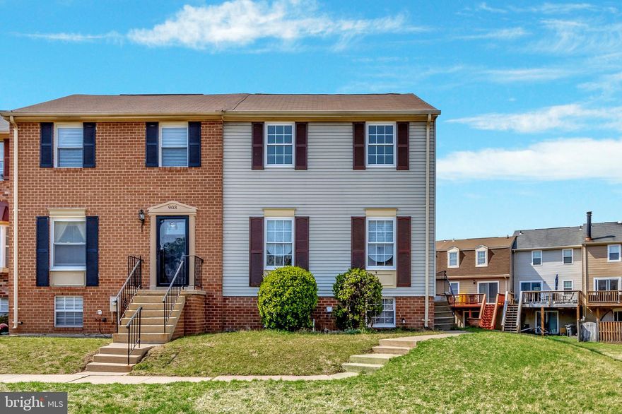 Offer Deadline: Monday, March 28, 2022 8pm.  Welcome home to the Elizabeth's Landing waterfront Community located on Stoney Creek!  Updated hardwood floors welcome you into the main entry and throughout the first floor.  A large updated patio sliding glass door and windows on all 3 sides of this spacious end unit welcomes natural daylight throughout.  The large dining area is located just off the kitchen with immediate access to a large deck with steps to the lower backyard level.  New paint and updated nickel modern chandelier provide a clean fresh palette for any decor you choose.  Upstairs boasts a full bath with fully updated tiled shower, 2 modern vanities, and upgraded lighting.   There is a large owner and 2 additional bedrooms with 2 ceiling fans to maximize air circulation and nighttime visibility.  The lower level has a large finished area that can be used for lounging, entertainment,  working out, office, etc.  The finished powder room has upgraded lighting, mirror, and fully tiled floor.  The upgraded sliding patio door exits to a patio that welcomes you to the large private fenced backyard.  The laundry room, sump pump HVAC, and large storage area are all co-located on this same level. Annapolis, DC, or Baltimore commute are all possible from this convenient well-established location.  Just minutes to waterfront parks, dining, fishing, boating, golf and shops!