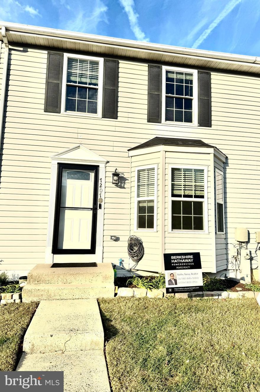 Exquisite move-in ready townhome available for rent in Windsor Mill. Nestled in a serene neighborhood, this property is conveniently located less than three minutes from major transportation routes, including 695, 70, and 40. The home features numerous upgrades, such as a new roof, Pella windows, renovated bathrooms, modern appliances, and a new HVAC air scrubber. The main level includes a tastefully designed living room, a separate dining room, a half bathroom, and a spacious kitchen. Adjacent to the eat-in kitchen is a deck with a picturesque view of the woods. The upper level comprises a large master bedroom with an en-suite bathroom, two additional well-sized bedrooms, and another full bathroom. The finished basement offers a versatile space ideal for entertaining, exercising, or relaxing, and includes a room that can serve as an additional bedroom. A full washer and dryer, along with ample storage, are located on the lower level.  Visitors are kindly requested to remove shoes or use shoe coverings when touring the property. Parking is available in front of the house or along the side near the woods, as parking is restricted.