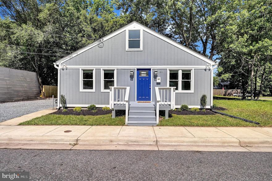 Charming Cape Cod with Space, Style & Prime Location! This 3-bedroom, 2-bath home combines warmth, character and a commuter-friendly location in the heart of Laurel. Inside, you'll find a sun-filled eat-in kitchen with exposed beams, skylights, stainless steel appliances and a breakfast bar — perfect for gatherings. The spacious living room offers plenty of room to relax or entertain. Outside, enjoy a cozy fire pit, 4-car driveway and a yard ready for summer evenings. Ideally located between Baltimore and DC, with easy access to I-95, Route 29, Route 32, ICC and BW Parkway. Just a short stroll to the library, community pool, McCullough Field and Main Street shops and restaurants. A perfect blend of charm, function and location — ready to welcome you home!