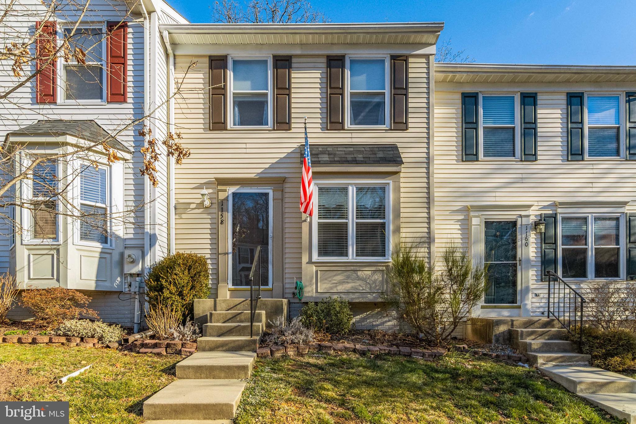 This great Riverchase Townhome has been well maintained and includes several recent high dollar upgrades. This home is filled with light and has a wooded nature feel in the rear area. The main level includes an open kitchen with updated stainless steel appliances, separate dining room, a cozy living room with fireplace & a deck that is perfect for relaxing. The club basement has plenty of room for a theater/home office/gym, a half bath, large storage/laundry area and walkout to the woods & stream. The upper level has three ample sized bedrooms including a primary suite with full bath with another full bathroom in hallway. High efficiency HVAC, hot water heater & windows all have been replaced in last few years. Condo fee covers all exterior maintenance, lawn care & roof. Great location with quick easy access to 95, 695, MARC, UMBC, shopping & restaurants.