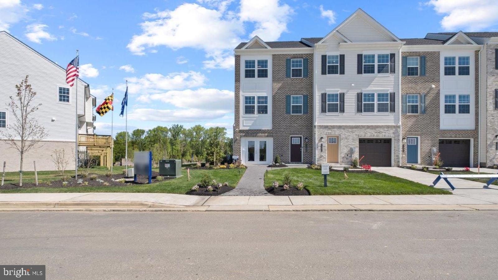 Backing to Trees. NEAR AMENITIES. This townhome is located near community amenities! This Lafayette townhome offers1,969 square-foot, with 3 bedrooms, 3.5 bathroom, an 12X10 DECK INCLUDED and 1 car front load garage. There is plenty of space for entertaining family and friends in your finished lower level den w/ full bath on the lower level and den leading you to backyard green space. The mail level offers an open concept living area, features a rear island kitchen with Stainless Steel Whirlpool kitchen appliances with 5-burner gas range, upgraded PANEL Gray Cabinets and Quartz Counter tops. Hard surface flooring in the lower level den and main level. The third level has a gorgeous owners suite with a large walk-in closet and features a luxury owners shower with Quartz counter tops. Two secondary bedrooms, upper level laundry, and hall bathroom with White Quartz counter tops. This home is also equipped with smart home technology. The package includes a keyless entry, Skybell (video doorbell), programmable thermostat to adjust your temperature from your smartphone and much more. Commuting and shopping is made easy with quick access to 1-495, Route 5 and to the Washington DC area.