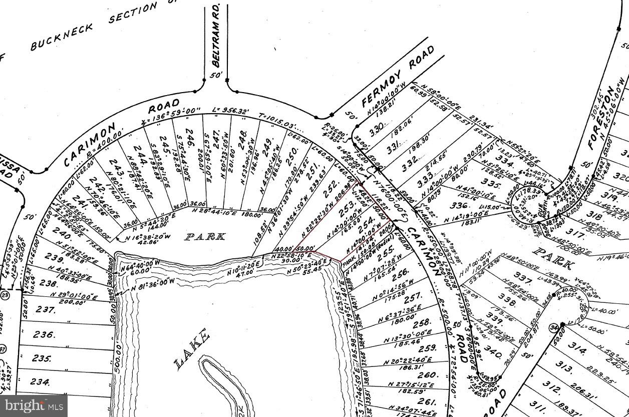 LOTS 253-254 CARIMON ROAD