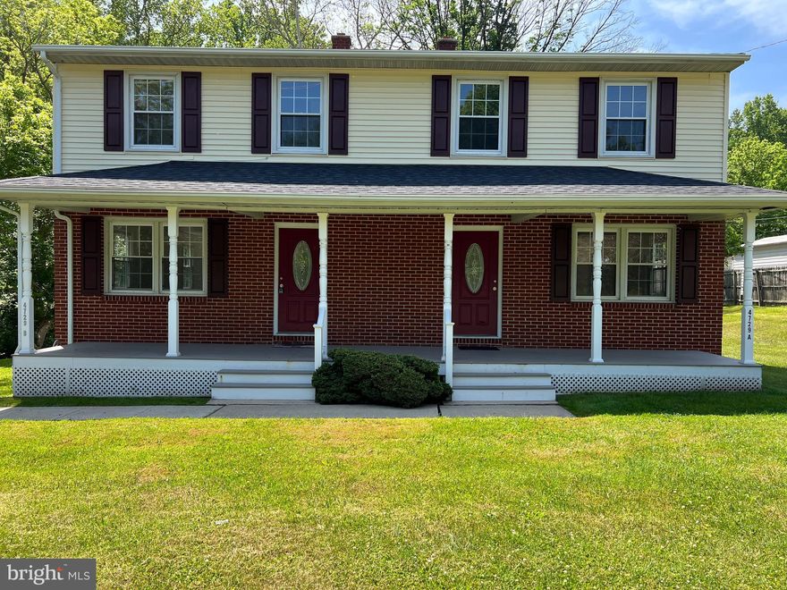 Semi detached building. 2 units. Both are move in ready. 3 bedrooms 1 bath in each with a full basement on a 1 acre lot. New roof with architectural shingles. Fresh paint. New electric ranges in each unit. Refinished oak floors in both units. Central air in both units. Updated baths, double pane windows. Both units are lead free. Move in one and rent the other or rent both immediately.