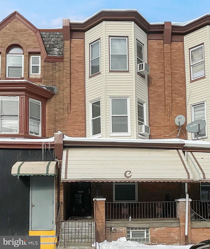 Welcome to this massive 5-bedroom, 3-bath home in Strawberry Mansion, just steps from Fairmount Park, Smith Playground, and the public golf course, with easy access to Center City and University City. Sitting on a 16x77 lot, this property features a front porch, large rear yard, full basement, and exceptionally spacious rooms throughout—ideal for buyers needing true square footage. Owned by the same family since 1961, the home has been consistently maintained and offers solid bones with move-in-ready functionality, while still leaving room for cosmetic updates to build immediate equity. NEW PRICE: $259,900 — a significant $20,000 reduction. Outstanding value for size, layout, and location. Perfect for owner-occupants seeking space and long-term upside, investors looking for strong rental potential, or buyers priced out of nearby areas but wanting proximity to parks and Center City. Easy to show. Immediate availability.