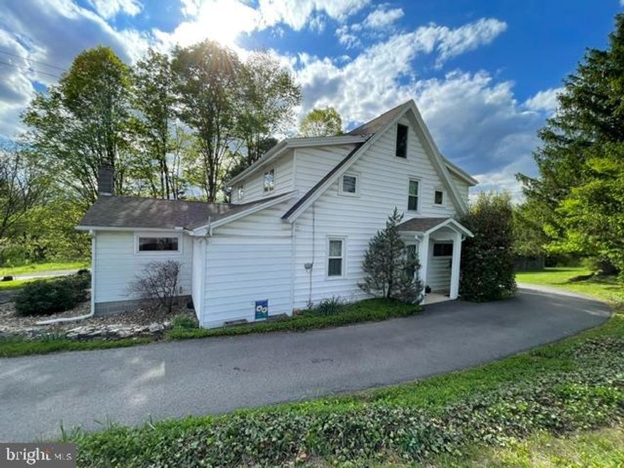 Charming 3-bedroom, 2 full bath home in Reedsville with easy access to US Rt 322 and a short commute to State College. This home features a newly remodeled kitchen with brand-new appliances, a spacious living room with a cozy wood pellet stove and beautiful hardwood floors. A large bonus room with a full bath offers the potential for a first-floor owner's suite, guest space, or a family room. Built-in bookcases and charming details add warmth and character throughout this lovely home. Situated on a generous 3/4 acre lot, there's plenty of space to enjoy. A wonderful blend of charm, space and convenience! Call today for your personal tour!