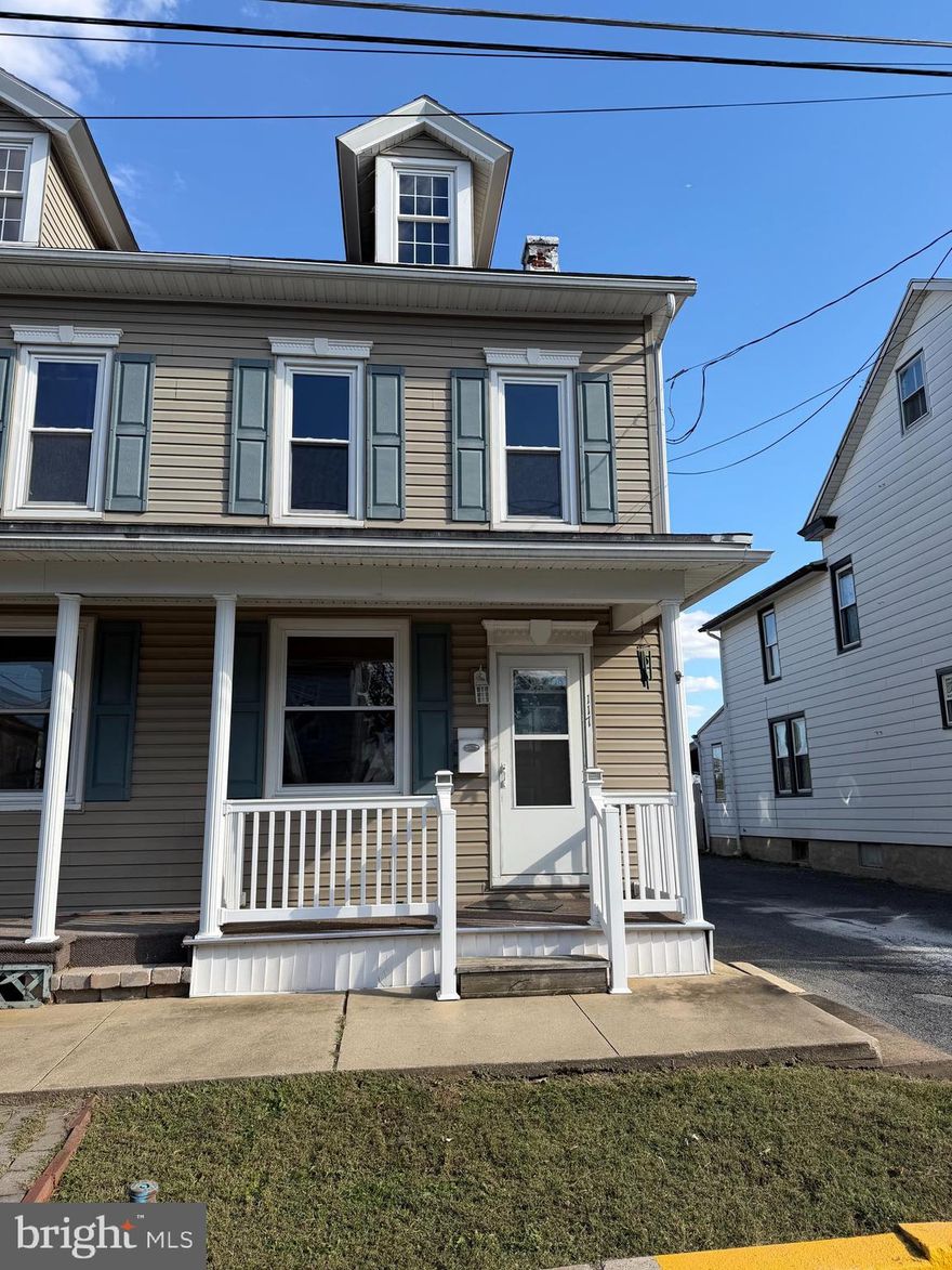 This Robesonia Semi Detached home, in the Conrad Weiser School District, has been completely renovated inside, from top to bottom, and is in LIKE NEW condition! There is a newly poured, concrete patio in the rear, with a nice flat yard and access to the three-car, detached garage along the rear alley. This home has a beautiful eat in kitchen with white cabinetry, granite counter tops, and a subway tile back splash, with new stainless-steel appliances. There is a mudroom to the rear of the kitchen and a brand-new convenient half bath for the first floor, and brand-new luxury vinyl plank flooring throughout the first floor and in both bathrooms. The entire home has been repainted, and the stairs and upper bedrooms have brand new neutral grey carpeting. The second floor is served by a fully renovated family bath with a shower-tub combination. The basement is full and is bone dry, with a natural gas boiler and natural gas hot water heater, making this home energy efficient and cost effective, with super low property taxes. All you'll need to do in MOVE RIGHT IN!!!