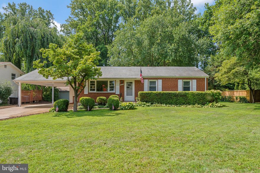 Experience the epitome of comfort in this stunning home where charm and sophistication harmonize. Come fall in love with this meticulously maintained main-level beauty in sought after Fairfax Acres. Sitting on over a half an acre flat lot and nestled within a coveted community, this exceptionally rare gem surpasses expectations with meticulous craftsmanship redefining the concept of a refined lifestyle. A work of art in itself, this extraordinary residence showcases true pride in ownership, while leaving opportunity for your personal touch. The inviting kitchen serves as the perfect setting for intimate dining experiences with loved ones or hosting memorable gatherings with friends. Steps from your kitchen, you are granted effortless access to your large living area, which leads to your expansive backyard oasis, enveloping you in serene relaxation. Unwind while savoring the aromas of a grilled feast, lose yourself in a captivating book, or revel in a refreshing beverage, uninterrupted by any distractions. With over half an acre of outdoor space to enjoy, the property sets the stage for various recreational activities, be it a lively game of football, soccer or even a leisurely game of croquet as the sun sets. Evening weekend nights will never be the same as you can cozy up by a fireplace and enjoy memorable moments. The perfect place to call home, while making memories that will last a lifetime!