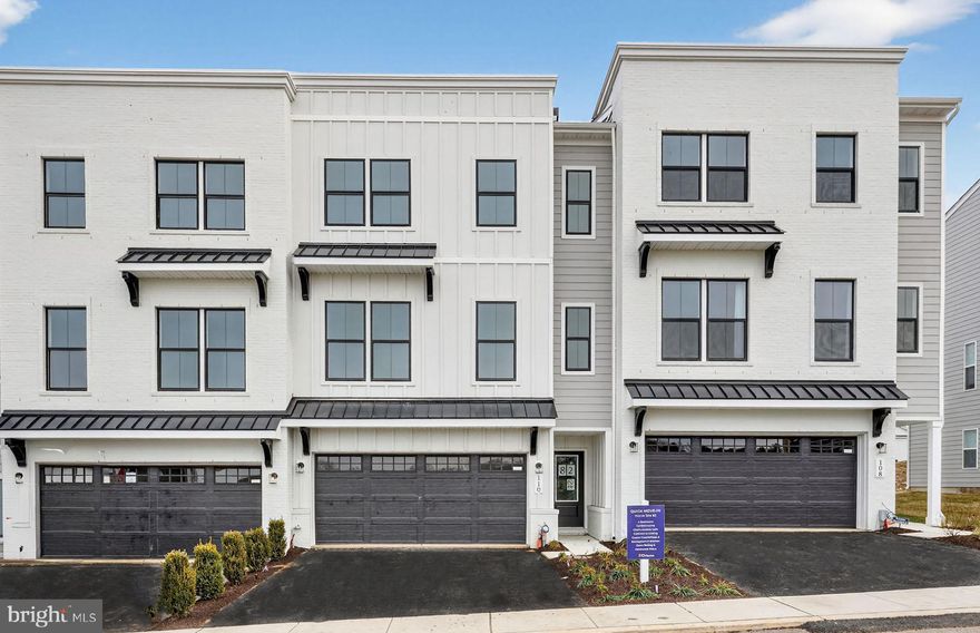 Welcome to 110 Lizabetta Lane located within King of Prussia's River Trail at Valley Forge community!

Timeless in its design and generous in its layout, this MOVE-IN READY 4-bedroom, 3.5-bath  townhome offers a roomy 2-car garage and a pre-planned elevator rough-in for effortless living down the road. The entry level welcomes you with a private guest suite complete with its own full bathroom and direct access to the backyard an ideal retreat for overnight guests or a quiet space to work from home.

The main level makes an immediate impression with its soaring 10' ceilings. The dining area opens directly to an elevated composite deck, creating a natural flow for indoor-outdoor entertaining. The oversized chef’s kitchen showcases soft-closing, ceiling-height cabinetry, quartz countertops, and an island with generous breakfast bar seating.  A walk-in pantry and dedicated coffee bar add both function and luxury, while the premium appliance package includes a gas cooktop with a hood above and a built-in wall oven and microwave. The great room, lined with oversized windows facing west, is perfectly positioned to capture unforgettable sunset views each evening.

Upstairs, the primary suite is situated at the back of the home and includes a  raised ceiling, two walk-in closets and an attached bath with walk-in shower and quartz-topped dual sink vanity. Two additional bedrooms, a full hall bathroom, and laundry room complete the sleeping level of this move-in ready townhome.

Located in the vibrant River Trail at Valley Forge community with direct access to the Schuylkill River W Trail, leading straight to Valley Forge National Park ideal for outdoor enthusiasts and weekend adventurers.  This home is ready for immediate move-in and the community also offers homes you can personalize with move-in timelines extending through Spring/Summer 2026.