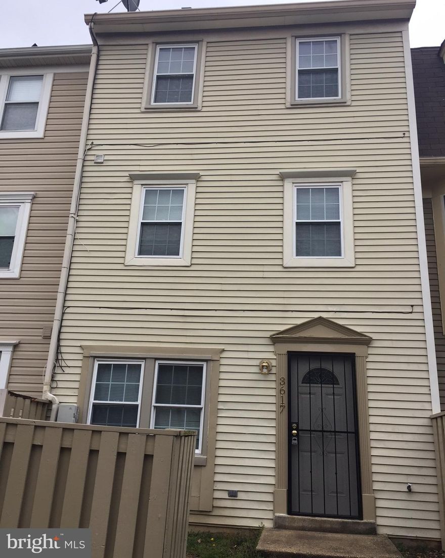 Rare opportunity to own a Montgomery County town home for less! Absentee owner says sell so bring your paint brush and vision! 3 bedrooms, 2 full baths, great condition, just small cosmetic will make it shine! easy to heat and cool, quiet location near ICC and 29, SELL AS IS: priced to sell quickly so don't delay!