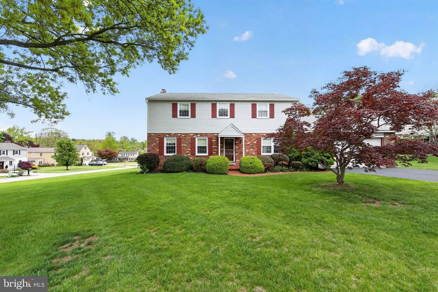 Adorable & Meticulously Maintained Four Bedroom 2.5 Bath Colonial with Beautiful Natural Oak Harwood Floors Throughout on 1/2 Acre Lot with Gas Fireplace, Screened In Porch, Full, Unfinished Basement and  Oversized Attached Garage  is now available in West Goshen Township! Gorgeous Natural Oak Hardwood Floors on 1st and 2nd Level. Main Level Center Hall Foyer opens up the Formal Living Room on the left and Dining Room w/ Chair Rail Molding on the right. Eat In Kitchen has 4 Burner Electric Stove (Gas Available), Tile Backsplash, NEW Dishwasher and Built In Service Station.  Family Room Features Gas Fireplace w/ Brick Front and Carved Wood Mantle & Surround and Slider to Back Deck. Main Level Powder Room. Laundry/Mud Room is off of Kitchen w/ Utility Sink and Garage Access. An Adorable Screened In Porch Finishes the Main Level. Two Car Oversized Garage with LiftMaster Opener. Upper Level Covered by Natural Hardwood Floors. Large Main Bedroom Boasts Large Walk-In Closet (7'x7'), Main Bathroom w/Floor to Ceiling Tile Shower. Three Bedrooms - all with closets and ceiling fans -round out the Upper Level. Large Guest Bathroom with Retro Blue & White Tiled Floor and Wall.   The Large Basement (38'x24') includes French Drain System, Weil-McLain Boiler Bradford White Hot Water Heater and a Small Crawl Space Ideal for Storage.  Just a short drive from Downtown West Chester Shopping, Restaurants, Art, WC University and Chester County Justice Center, this property is worth seeing!