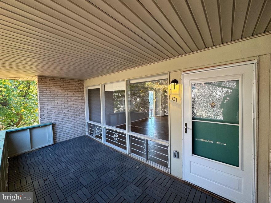 Move in immediately into this updated 2 bedroom, 2 bathroom top floor condo unit. Enter into unit from front balcony, open living space and renovated bathroom and kitchen. Home features updated kitchen appliances, bright and open floor plan with custom closets in bedrooms. Rent included dedicated parking spot, storage closet, water/sewer, gas, trash and recycling included. Building has laundromat on site for residents. Access to Falls Church city living and amenities, walk to metro and shops. Pets on case by case basis. Move in NOW!