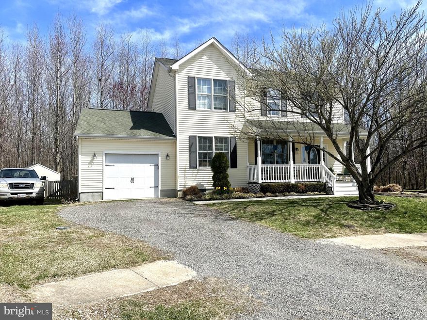 Welcome to this spacious well loved 3 bedroom, 2.5 bathroom colonial nestled on a peaceful cul-de-sac in the sought after neighborhood of Caroline Farms.  The home offers a welcoming front porch, perfect to decorate for all the seasons. A large inviting light filled living room that seamlessly flows into the dining area and kitchen, making it ideal for gatherings. Upstairs comes complete with a nice size primary bedroom with ensuite full bath and an additional full bath in the hallway to service the other two bedrooms.  Enjoy quiet evenings around the cozy bonfire and summer BBQ's on your back deck.  Other highlights include an attached one-car garage, a shed, playset and a fenced-in backyard.  This home promises the lifestyle of small-town charm, comfort, and relaxation.  Just minutes to the Choptank River, Tuckahoe State Park & a short drive to shopping, dining and entertainment.  Conveniently located to major routes - Rte 404, 50 and 301 for easy access to downtown Denton, Chestertown, Centreville, Easton, Ocean City, Kent Island and Annapolis.  Plus, you'll love the convenience of being only 20 minutes away from tax-free Delaware shopping.  Call today to schedule your tour!