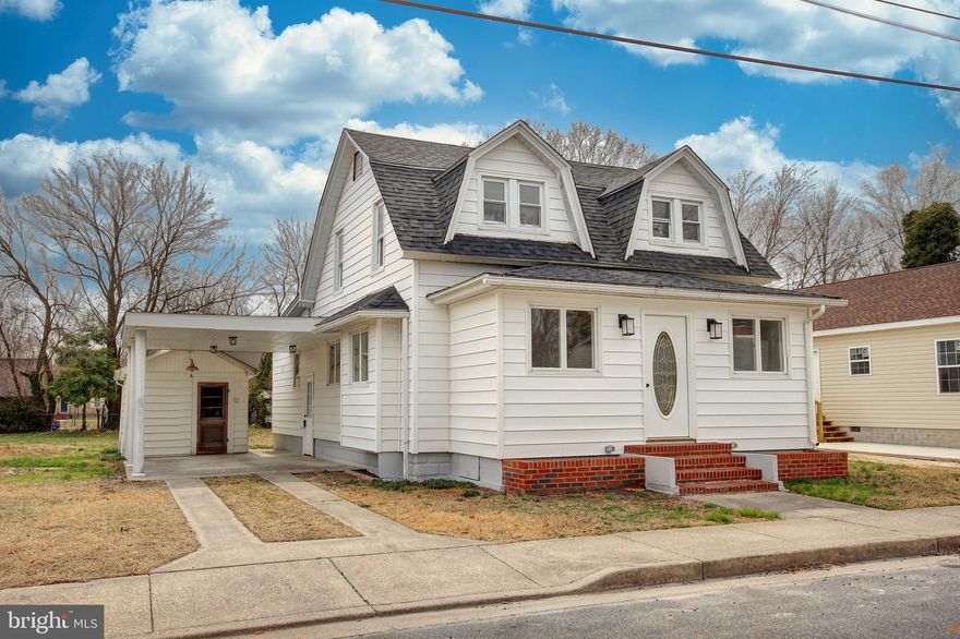 Stunning Fully Renovated 1920’s Cape Cod in Downtown Delmar, MD

Step into this beautifully renovated 5-bedroom, 2-bathroom home, located in the heart of downtown Delmar. This charming home offers a truly exceptional living experience. The first-floor owner’s suite offers a private, comfortable space with easy access to the main living areas. While the extra-large foyer, flooded with natural light from numerous windows, creates a bright and inviting atmosphere — perfect for a plant room or cozy sitting area.
The heart of the home is the newly remodeled eat-in kitchen, featuring granite countertops, stainless steel appliances, and a breakfast peninsula for casual dining. A formal dining room, just off the kitchen, offers a great space for gatherings and family meals.
Enjoy the comfort of brand-new central heating and air, as well as a newly installed roof. Every inch of this home has been thoughtfully renovated, from top to bottom, creating a perfect mix of old-world charm and modern convenience.

Don't miss out on this rare opportunity to own a piece of Delmar's history. Schedule a showing today to see this beautiful home for yourself!