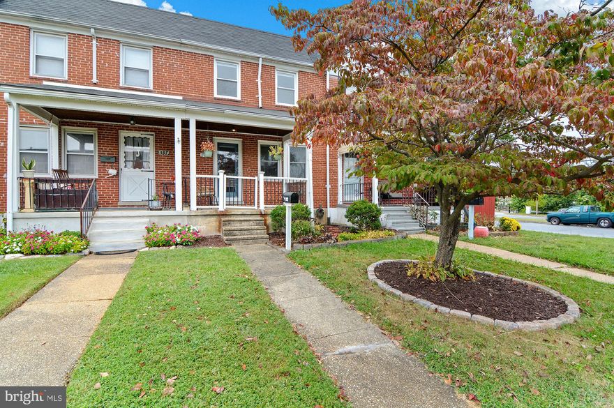 Fantastic rental opportunity in Parkville!  Well maintained townhome first time being offered for rent.  Covered front porch as well as covered rear deck.  Hardwood floors on main and upper level.  Open kitchen with stainless appliances.  Partially finished lower level for storage.  Three bedrooms upstairs and full bathroom.  Applicant must have good credit,  clean criminal background, 3X or more income to rent and good rental history.  Applications are available in Bright Documents.  Application fee is $25.00.  One year lease minimum and one month security deposit.  Small pets considered on case by case basis.