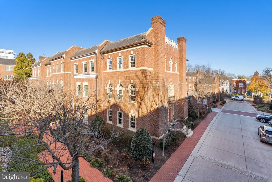 NEW PRICE! TURNKEY WITH ELEVATOR TO ALL LEVELS AND 2-CAR GARAGE PARKING! Centrally located within Georgetown’s prestigious Cloisters community, 3525 Winfield Ln has been meticulously renovated and restored to present a stately and luxurious Federal masterpiece in a coveted Washington D.C. locale. The sun-drenched townhome prominently sits on a corner lot with three exposures that illuminate the home’s interiors and highlight the remarkable upgrades that were completed in 2022. The residence’s interior has been reimagined for a finer lifestyle, featuring high-end finishes and top-of-the-line fixtures throughout 4 spaciously appointed levels and 4,000 total square feet. Highlights of the home’s recent redesign include a renovation of the Gourmet Kitchen and Upper-Level Bathrooms utilizing Italian Quartz and replacement of the roof in 2022. Boasting beautiful hardwood flooring, magnificent millwork, soaring ceilings, gracious living spaces, elevator servicing all levels, and the coveted amenity of a two-car detached Garage, the 3 Bedroom + Guest Room, 4 Full Bathroom, 2 Half Bathroom home is a rare gem sited in a priceless location.