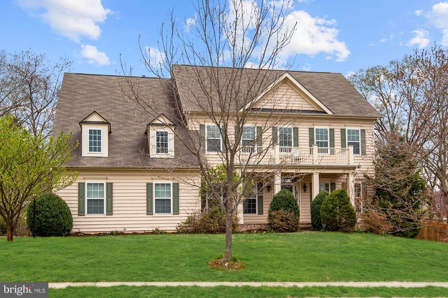 Luxury, space, comfort! Rich colors of kitchen cabinets w SS appl &hardwood floors against light plush carpet, fresh paint & decorative detailing. High ceilings, large windows & French doors, elegant balustrades add light & energy to Madison Manor house! Corner lot, big peaceful deck backs to woods. Room to store & grow w unfinished bsmt. History, W&OD Trail, 10 mins to Metro, 15 mins to airport.