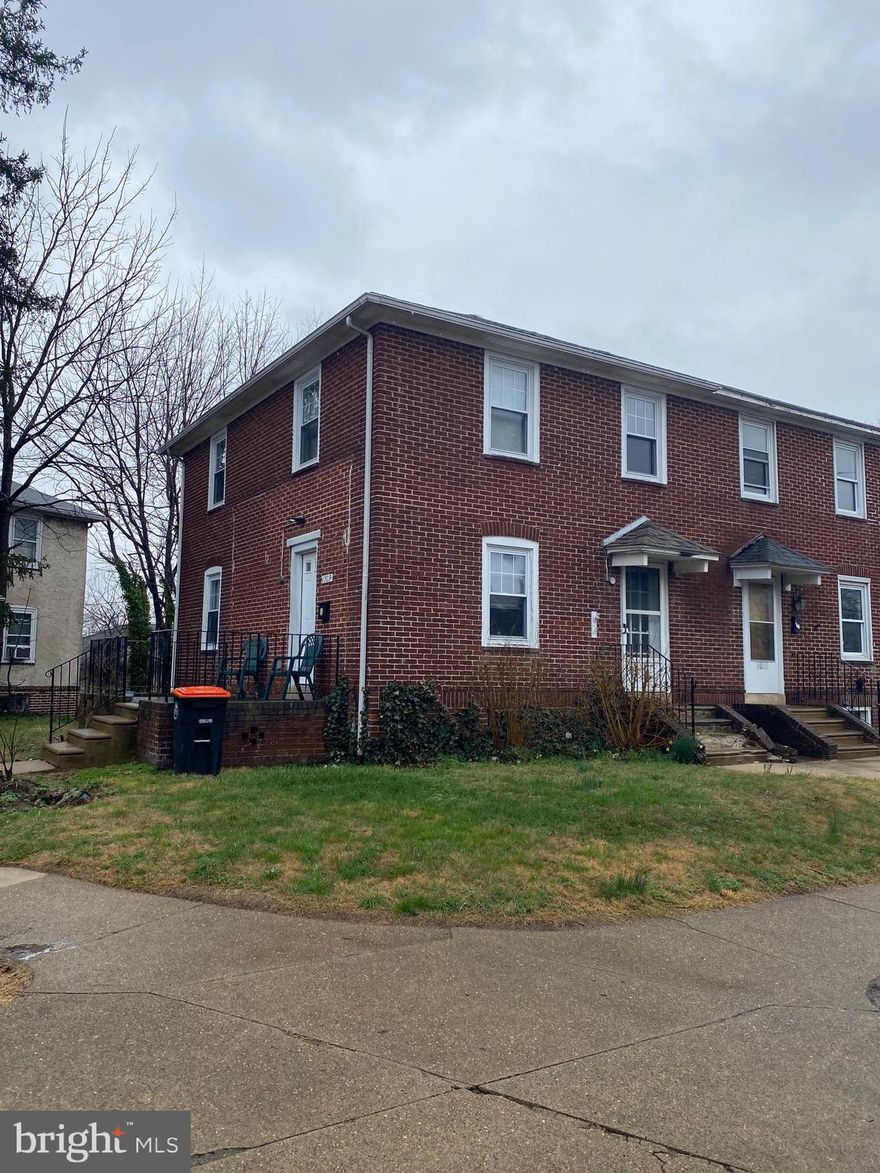 Great investment opportunity! Turnkey twin home in the Sun Hill neighborhood, very close to Widener University campus. 3 Bedrooms, 1 Bath. Main Level Living Room with side door to raised patio, Dining Room with hardwood floors, Kitchen with hardwood floors. Upper level has 3 Bedrooms and a hall bathroom with linen closet. Basement is dry and clean, unfinished , laundry area, storage & updated utilities. Home is Being sold AS IS, Buyer is responsible to obtain City of Chester resale certification. Taxes are approximate.