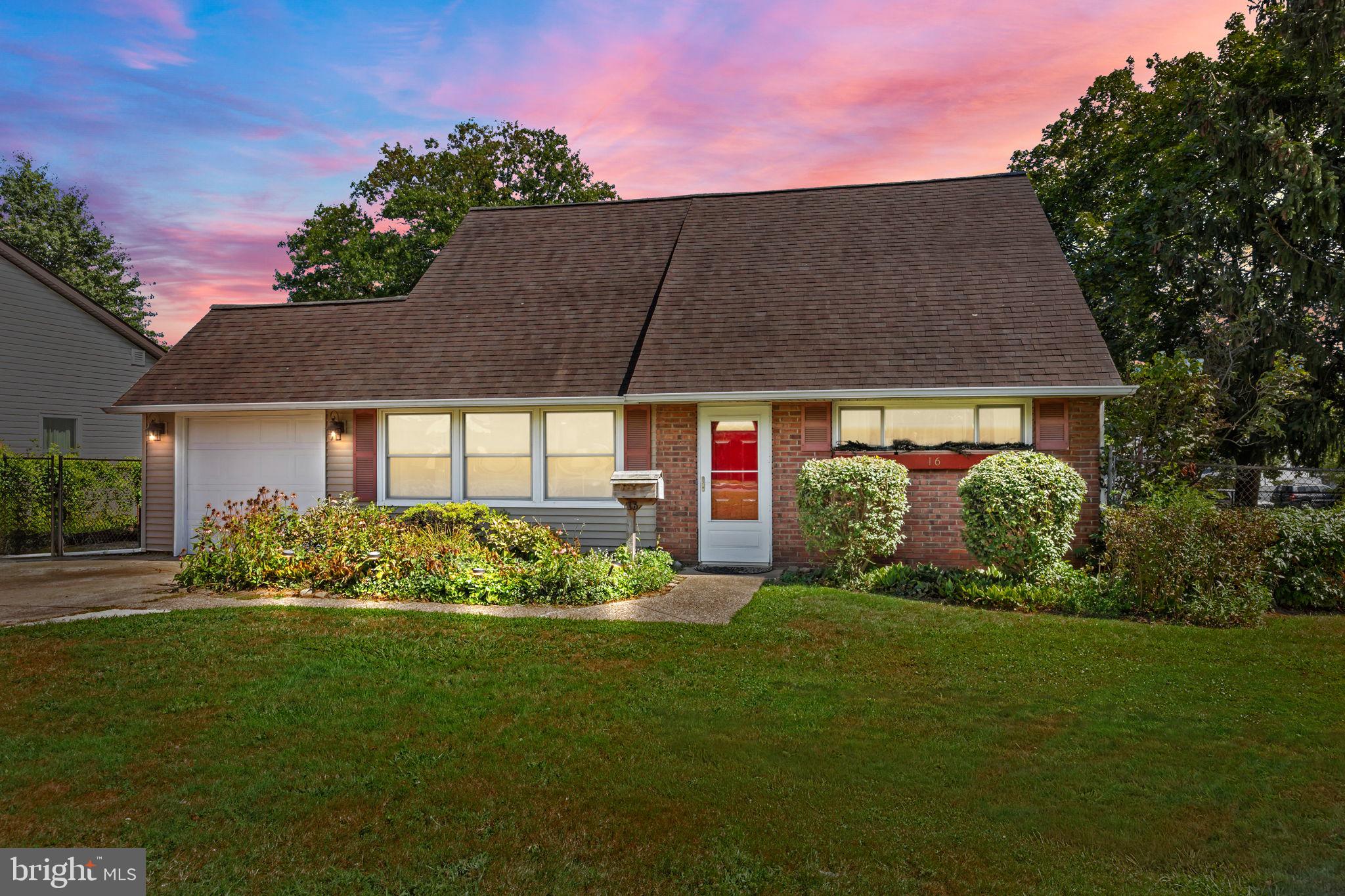 Prepare to be wowed by this spacious expanded Jubilee in the sought after Pennsbury School District. As you enter, you will love the flow of the floorplan. Natural light welcomes you in the formal living room. Just around the corner is the spacious kitchen boasting an open floor plan to the family room and dining room. The kitchen features all of the right cabinets including a spice drawer, pan storage, as well as counter height seating. A half bathroom has also been added to this main level! Down the hall, the primary suite offers a place to rest connected to a private en-suite bathroom. Upstairs two more bedrooms are complemented by a timeless all white bathroom with tub. Central air has been added to keep you cool on those warm summer days. This home also provides ample storage between the garage, utility/laundry room, and two exterior sheds. A paver patio complements the fully fenced in rear yard. The current owners have loved this home for over 35 years. Will you be the next chapter for this great property? Schedule your showing today!