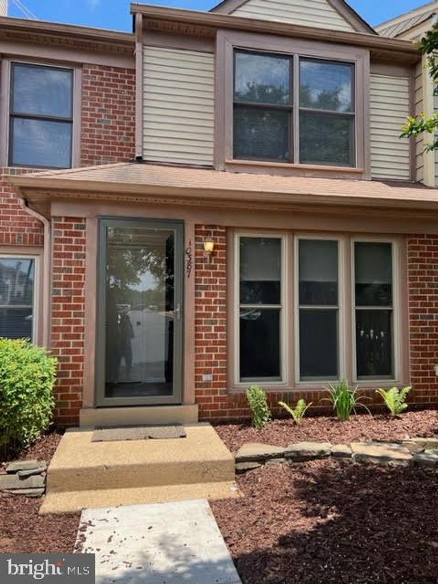 Charming 2 level end unit townhome condo, updated throughout, new paint , LVT flooring and new carpet upstairs, 3  good  size bedrooms, 2 of them upstairs with one bath, both bedrooms share an open area that can be used as an  office or kids play area .  First floor has another one bedroom with living and dining room, good size kitchen with new dishwasher. Enjoy the  front yard with beautiful landscaping. 
short distance to busy Sudley road shops and restaurants, close to I-66 and 29. no more than 2 income to qualify, available immediatly