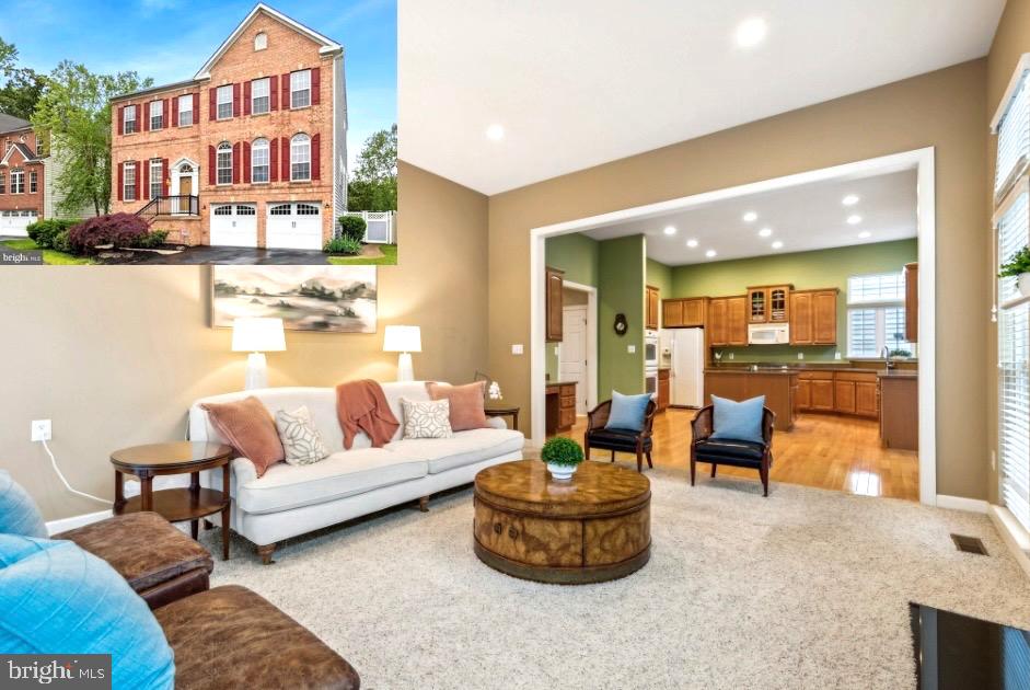 Experience over 5,000 square feet of refined comfort in this beautifully appointed 4-bedroom, 2.5-bath Colonial, nestled at the end of a quiet cul-de-sac in the highly desirable Bowen Manor community of Annapolis. From the moment you step inside, you’ll appreciate the soaring ceilings, abundant natural light, and seamless flow that make this home perfect for grand entertaining and effortless everyday living.
The main level is anchored by a expansive kitchen featuring a large center island, double ovens, and a sunny eat-in area that opens to the spacious family room with a cozy gas fireplace. A bright, window-lined sunroom just off the kitchen provides a welcoming spot for morning coffee or quiet afternoon reading. You’ll also find a private home office tucked behind French doors, along with elegant formal living and dining rooms enhanced by custom moldings and thoughtful details throughout.
Upstairs, the expansive primary suite offers a true retreat, complete with a lighted tray ceiling, a massive walk-in closet, and a spa-like en-suite bath. Three additional generously sized bedrooms share a stylish full bath, and the convenient upstairs laundry room adds modern functionality.
The walk-out lower level provides a second family room—ideal for movie nights, game days, or play space—with plenty of room left over to finish as a rec room, gym, media center, or guest suite.
Outside, enjoy the fully fenced backyard and spacious deck—perfect for summer barbecues or peaceful evenings at home. Located just minutes from commuter routes, shopping, dining, and historic downtown Annapolis, this home offers space, style, and location—plus the rare bonus of an assumable 4.625% mortgage.
Don’t miss your chance to make this exceptional home your own!