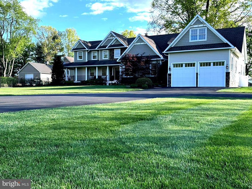 Nestled on a beautifully maintained 6-acre property in a prime location on Carversville Road in the desirable 18902 zip code, this exceptional home offers a perfect blend of comfort, functionality, and scenic charm. The property features a spacious residence complemented by a barn and a pole barn equipped with electricity, providing ample space for hobbies, storage, or agricultural use.
Inside, the home boasts a well-appointed kitchen featuring a Viking refrigerator and gas range, ideal for both everyday living and entertaining. Generous storage can be found throughout the home, ensuring practicality without compromising style. A whole-house generator provides peace of mind, while the primary suite bathroom offers a restful retreat with radiant heated flooring in the bathroom.
Step outside to enjoy professionally designed landscaping and elegant outdoor lighting that enhances the property’s natural beauty. A wrap around porch invites relaxation and scenic views, while the fenced-in backyard offers a safe place to play or a good romp. The heated saltwater pool and hot tub creates a resort-like atmosphere, perfect for summer-fall and winter enjoyment.
This unique property combines refined living with expansive outdoor amenities in a sought-after location an ideal place to call home. All of this in Central Bucks School District and minutes away to Doylestown Borough to enjoy the borough’s shops, cafes, restaurants and culture. Welcome Home!