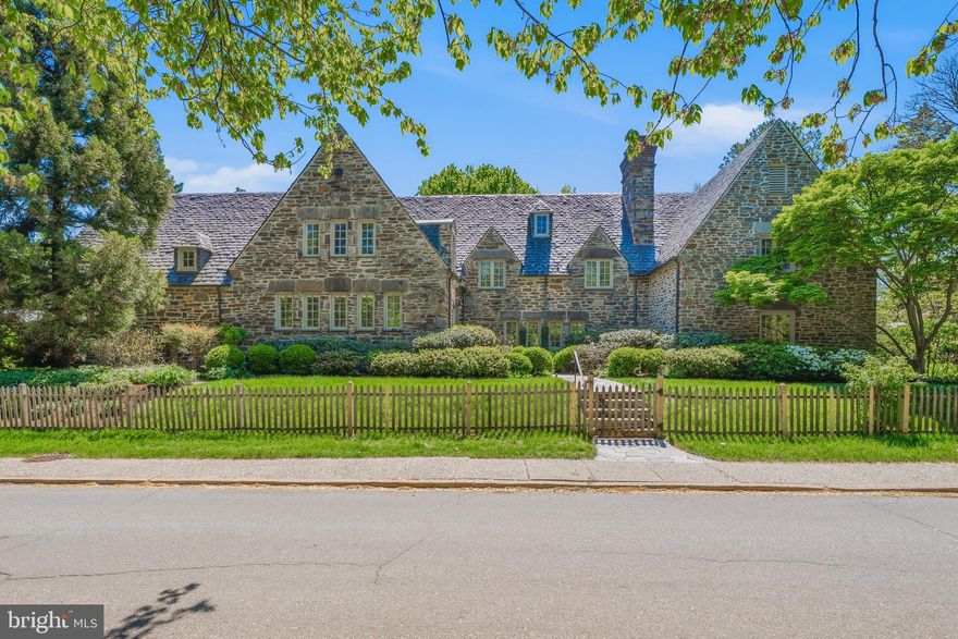 Introducing a truly stately Homeland residence, built in 1928 and crafted entirely of stone—an architectural gem rarely offered to market. Set on a beautifully landscaped lot, this exceptional home offers over 4,800 square feet above grade, combining timeless elegance with expansive living spaces.

Rich in character and history, the home features hardwood floors throughout and a grand living room that serves as the centerpiece of the home—perfect for both refined entertaining and everyday living. A thoughtfully designed two-story addition enhances the property with a spacious den and inviting sitting room, creating flexible spaces ideal for today’s lifestyle.

The upper levels include four generously sized bedrooms and three full sized baths, offering both comfort and privacy, while preserving the home’s classic charm.

Held by the same family for over 85 years, this is a rare opportunity to own a distinguished property in one of Baltimore’s most coveted neighborhoods. With its timeless stone construction, impressive scale, and unmatched history, this is a home that truly stands apart.