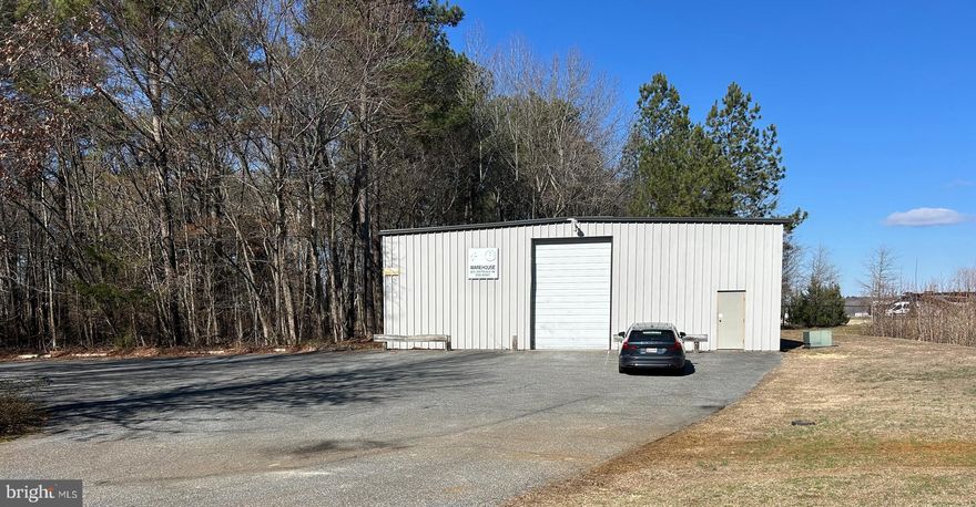 This established Industrial/Flex opportunity is located just off Rt 50, next to the airport in Easton, MD! 
A well-maintained 4,000 SF clearspan warehouse with ample parking is now available for sale.  With the potential of a flexible six-month leaseback option, the property is ideally suited for investors or occupiers in the manufacturing, warehousing, and/or distribution space. 

Key features include: 
-Approx. 16' eave height and 18' ridge height 
-1, 15' grade-level roll up door 
-Clean, open interior layout 
-Ample on-site parking for employees and deliveries 
-Approximately 1 acre of additional developable land included